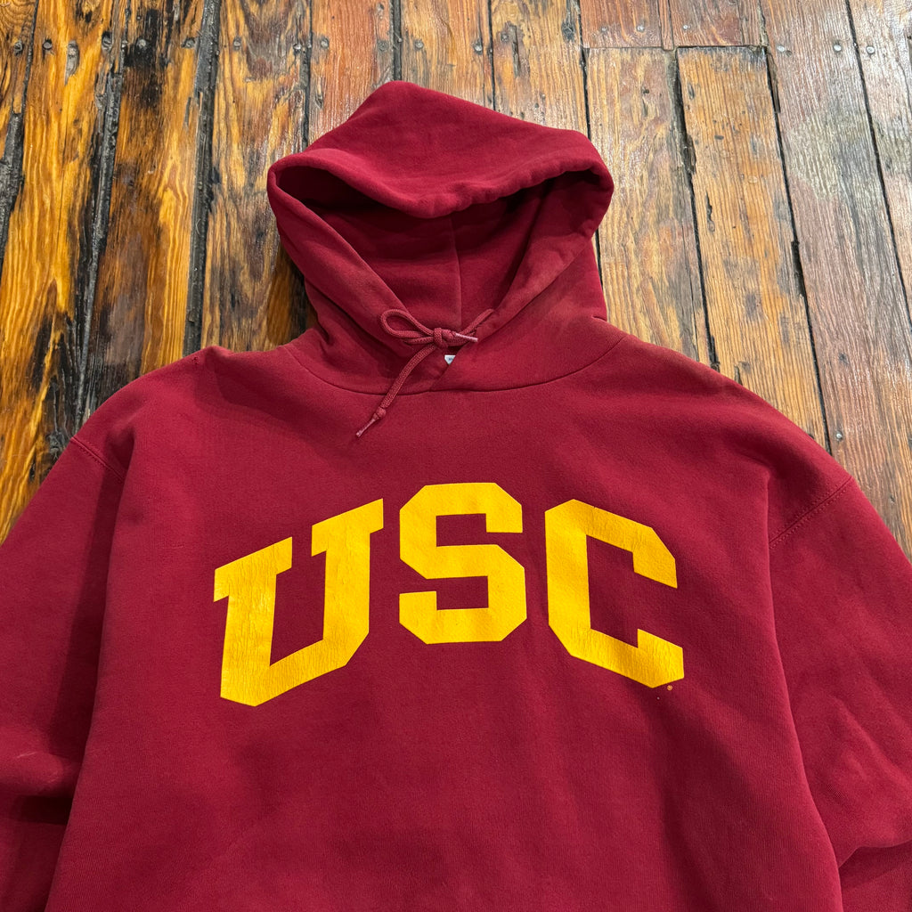 Vintage Russell USC Hoodie Sz L