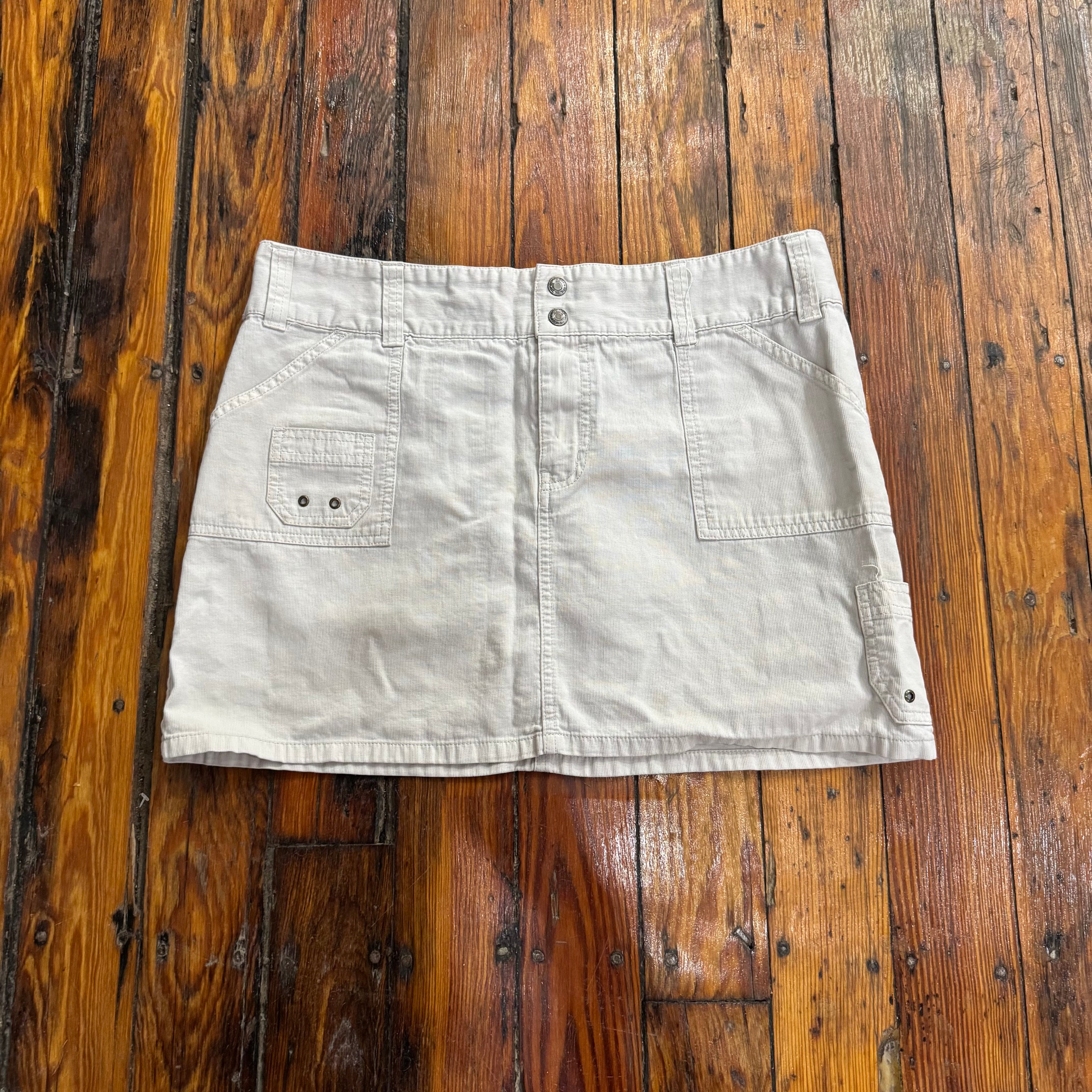 Y2K Old Navy Khaki Skirt Sz 12