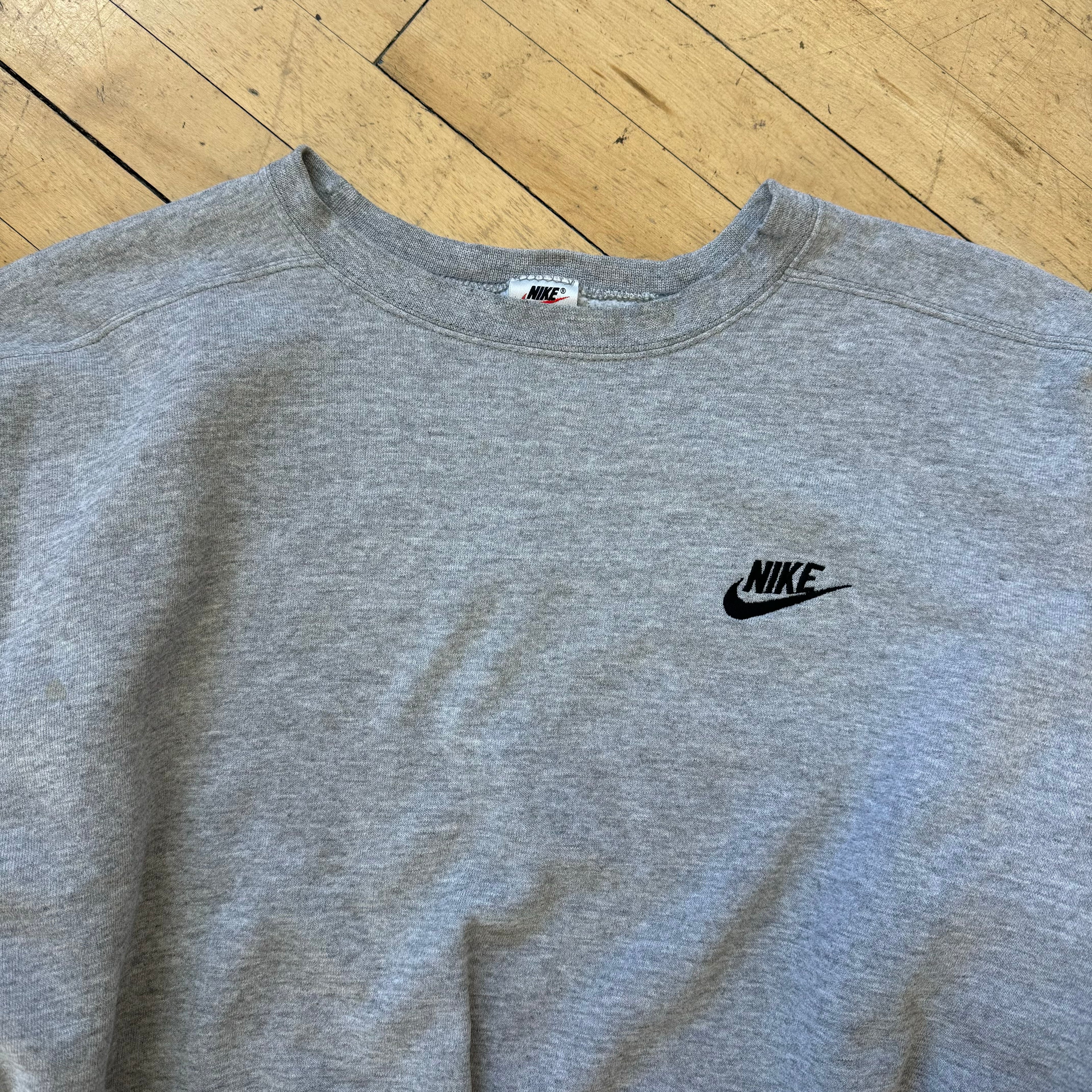 Vintage Nike Simple Swoosh Crewneck Sz XL (Boxy)