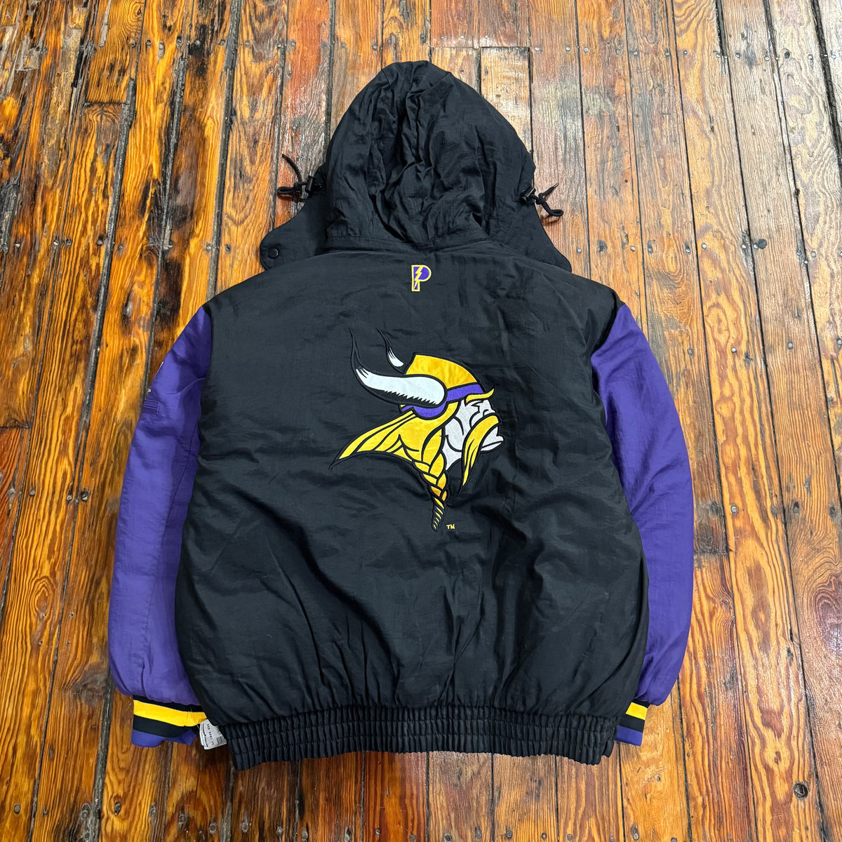 Vintage ProPlayer Reversible Minnesota Vikings Jacket Sz XL