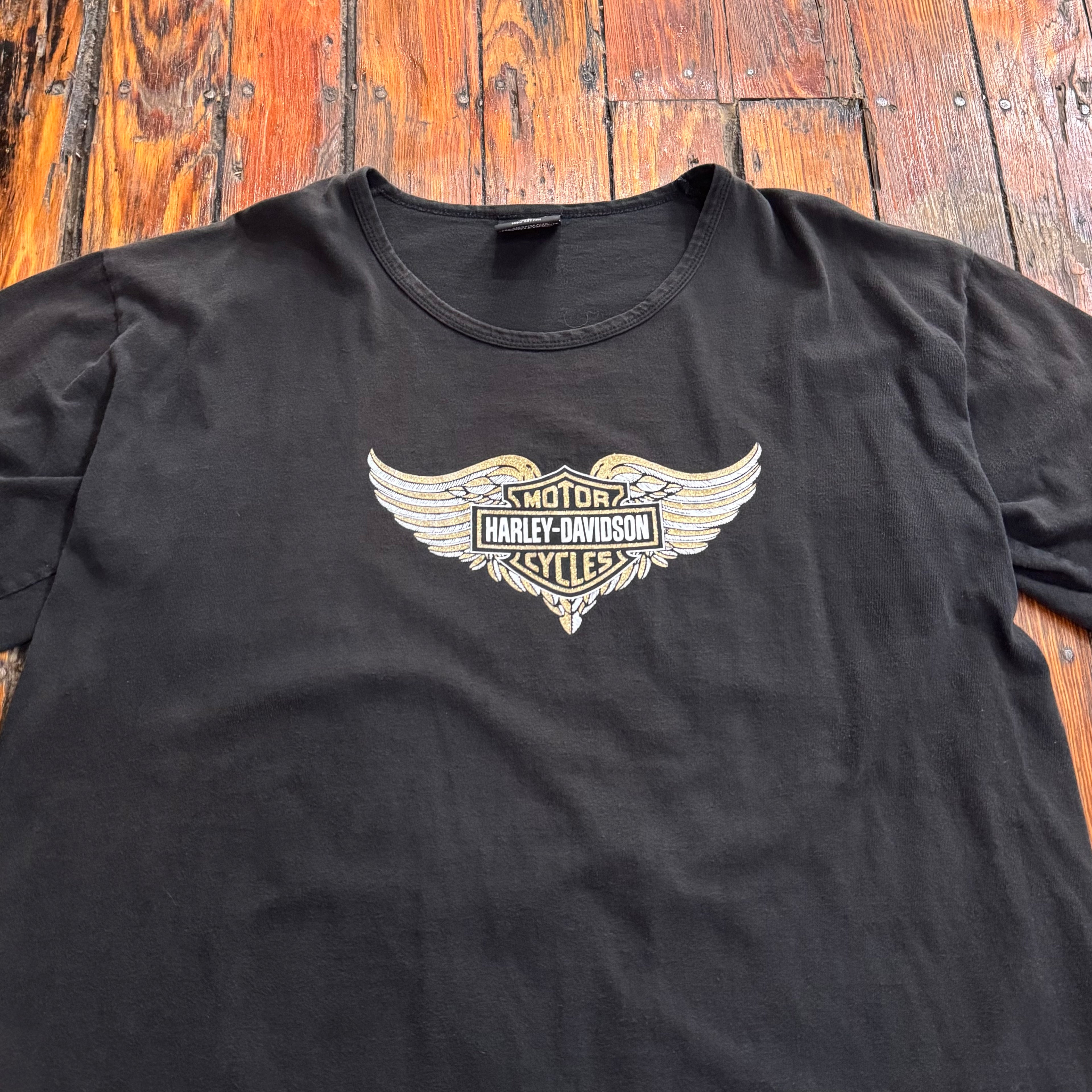 Vintage Glitter Sturgis Harley Davidson T-shirt Sz XL