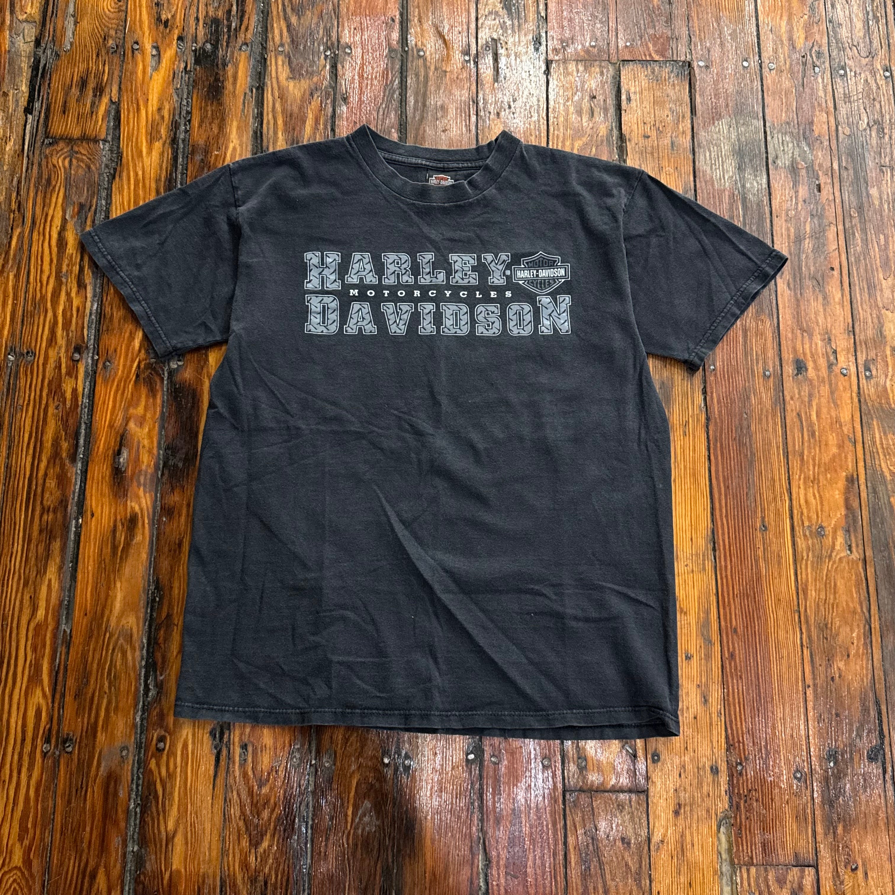 Vintage Harley Davidson SpellOut T-shirt Sz M