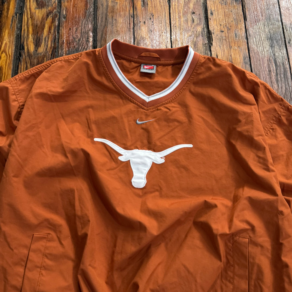 Vintage Nike Texas LongHorns Pullover Jacket Sz L