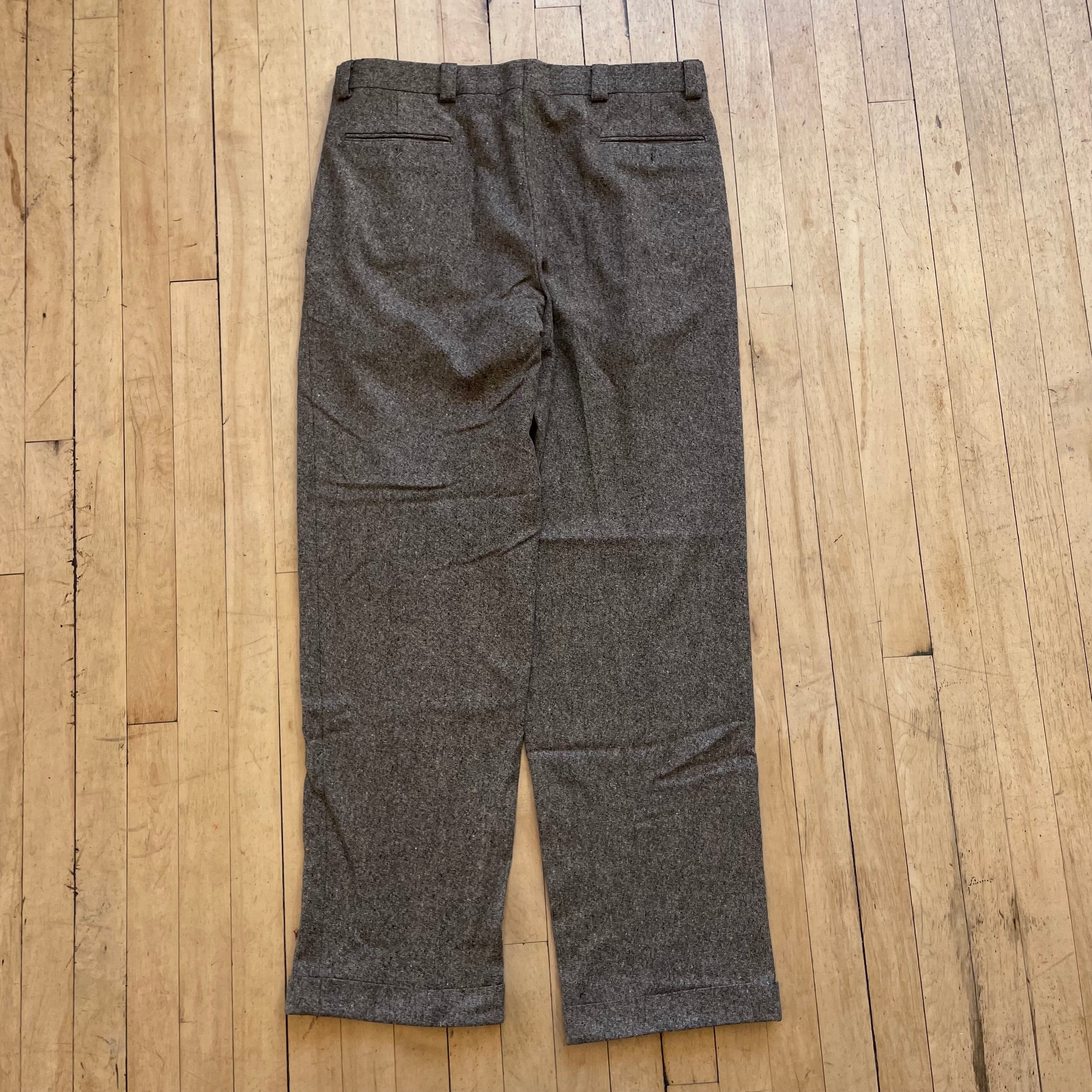80s USA Wool Pants Sz 34x34