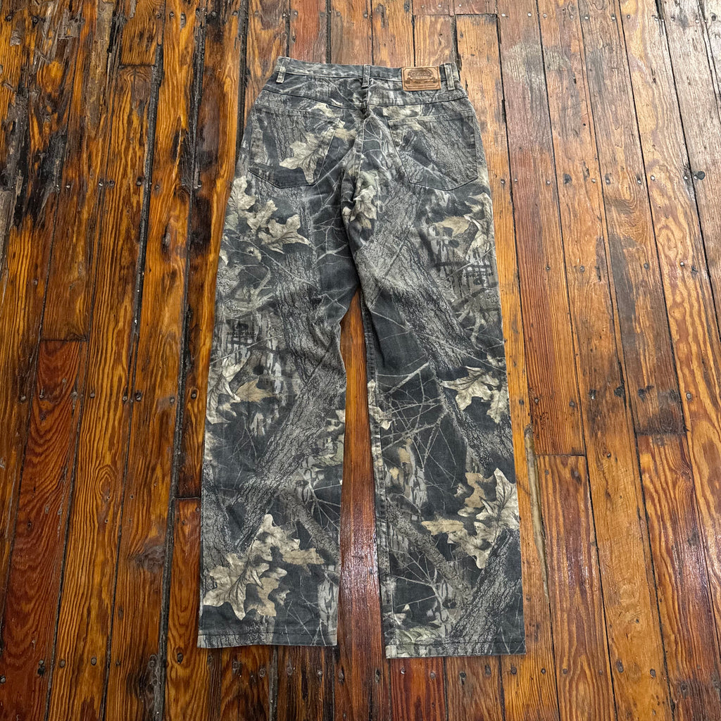Vintage Camo Cabelas Denim Jeans Sz 30
