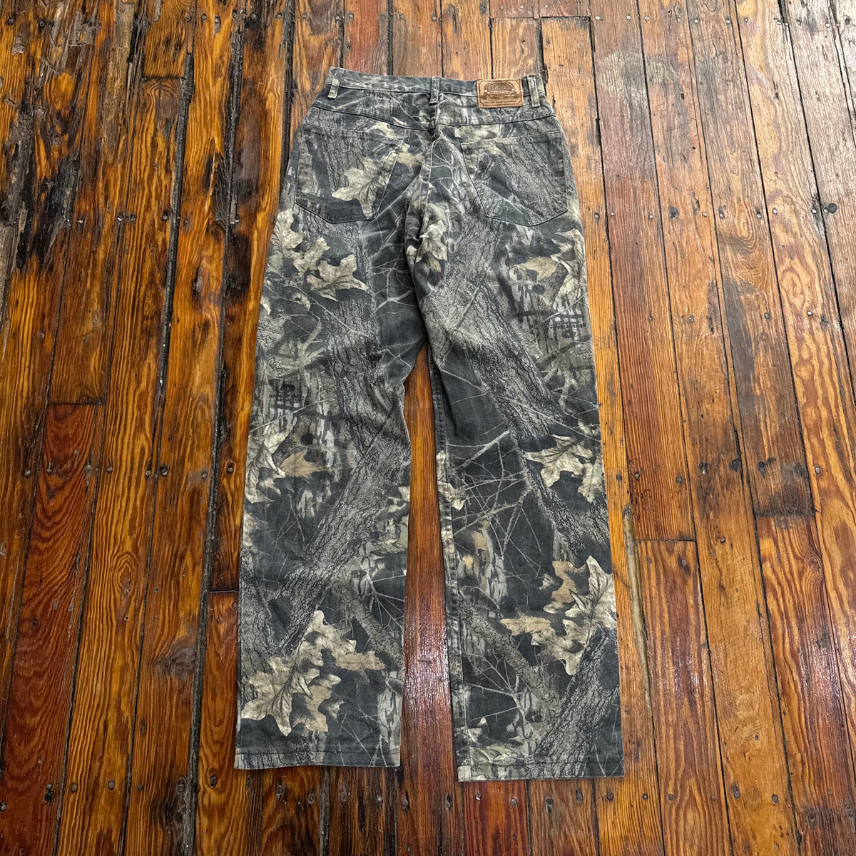 Vintage Camo Cabelas Denim Jeans Sz 30