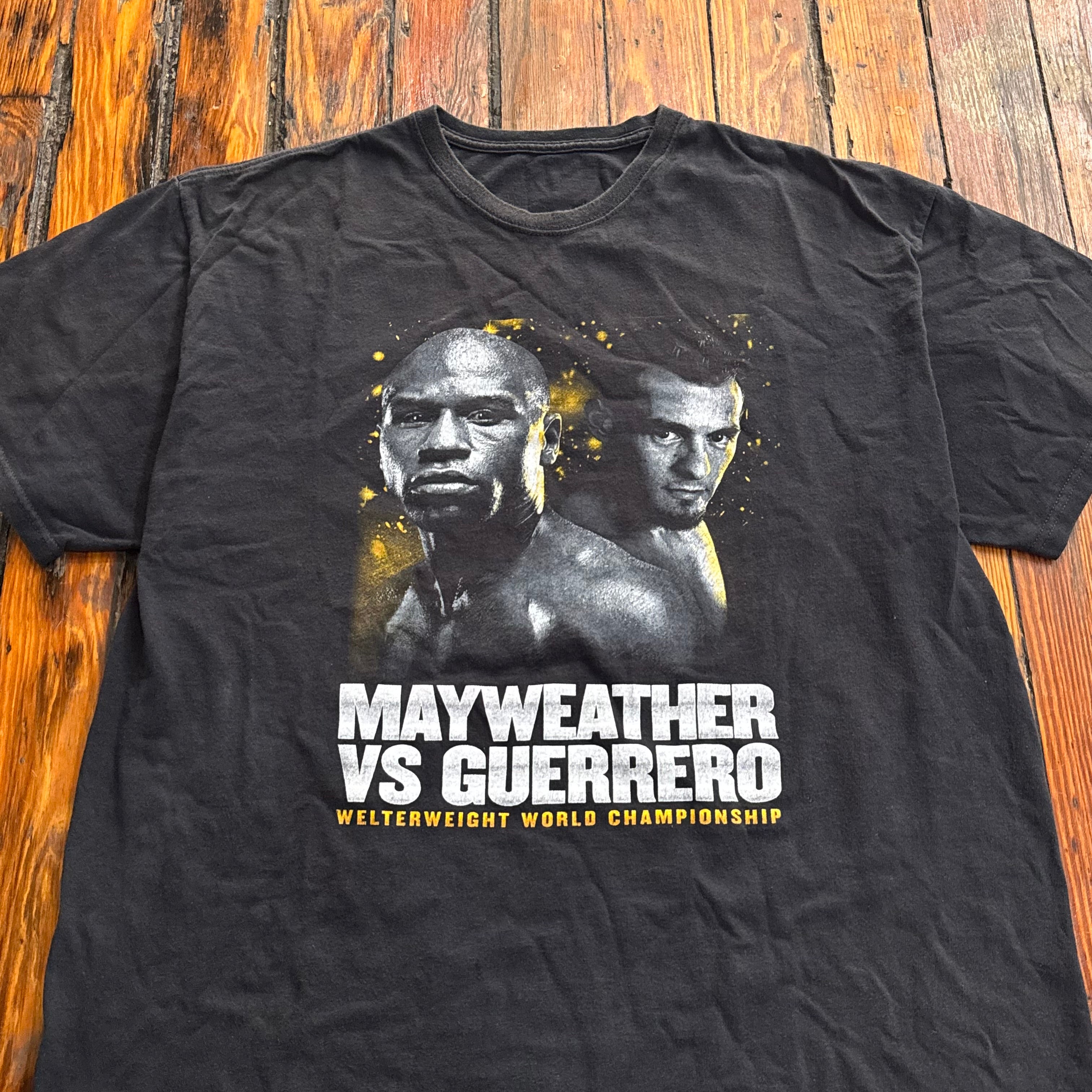 Vintage Mayweather Vs. Guerrero T-shirt Sz XL