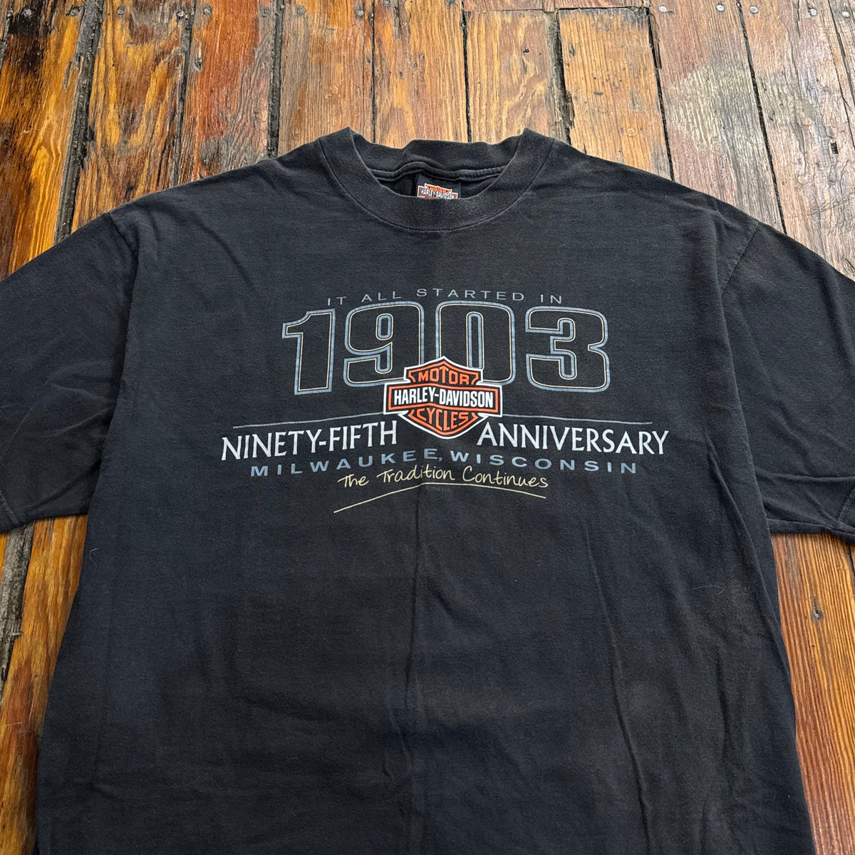 Vintage Harley Davidson Rapid City T-shirt Sz L