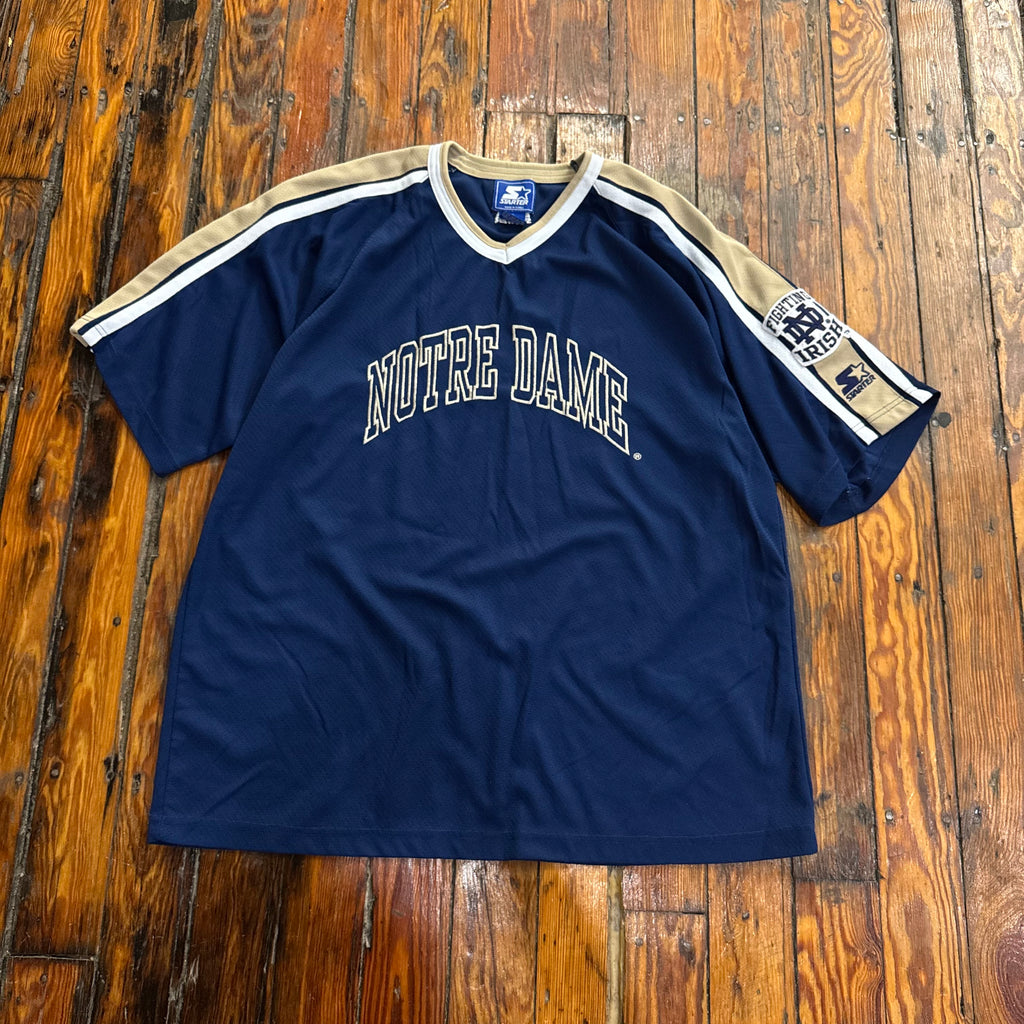 Vintage Starter Notre Dame Jersey Sz XL