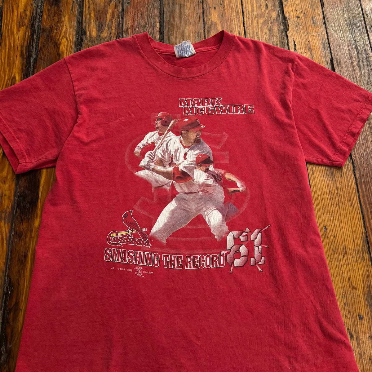 Vintage Mark McGwire Cardinals T-Shirt Sz M
