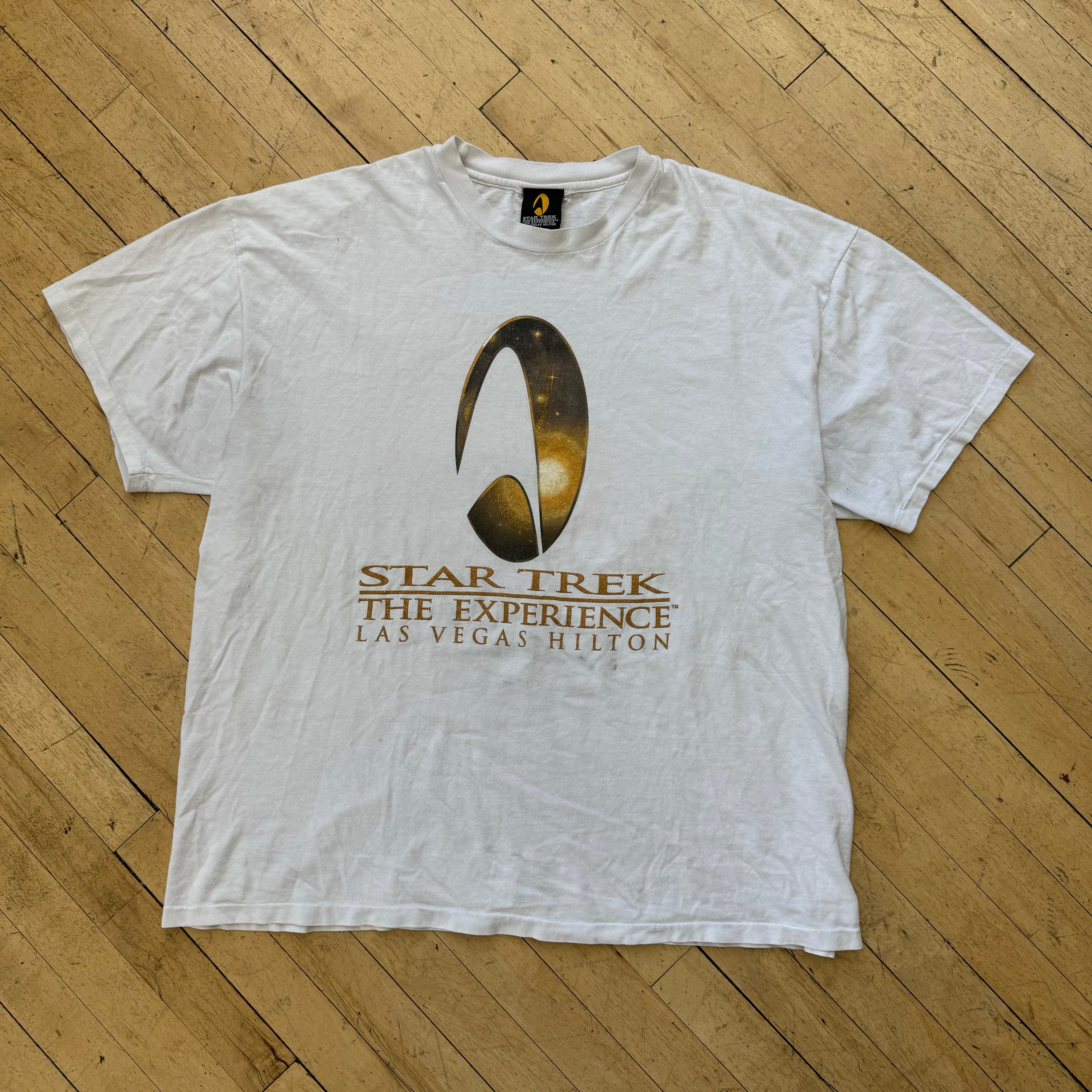 Vintage The Star Trek Experience T-shirt Sz XXL