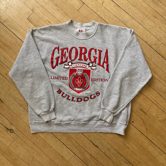 Vintage Georgia Bull Dogs Crewneck Sz L