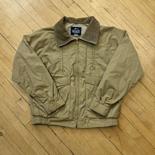 Vintage WoolRich Pocket Zip-Up Jacket Sz L