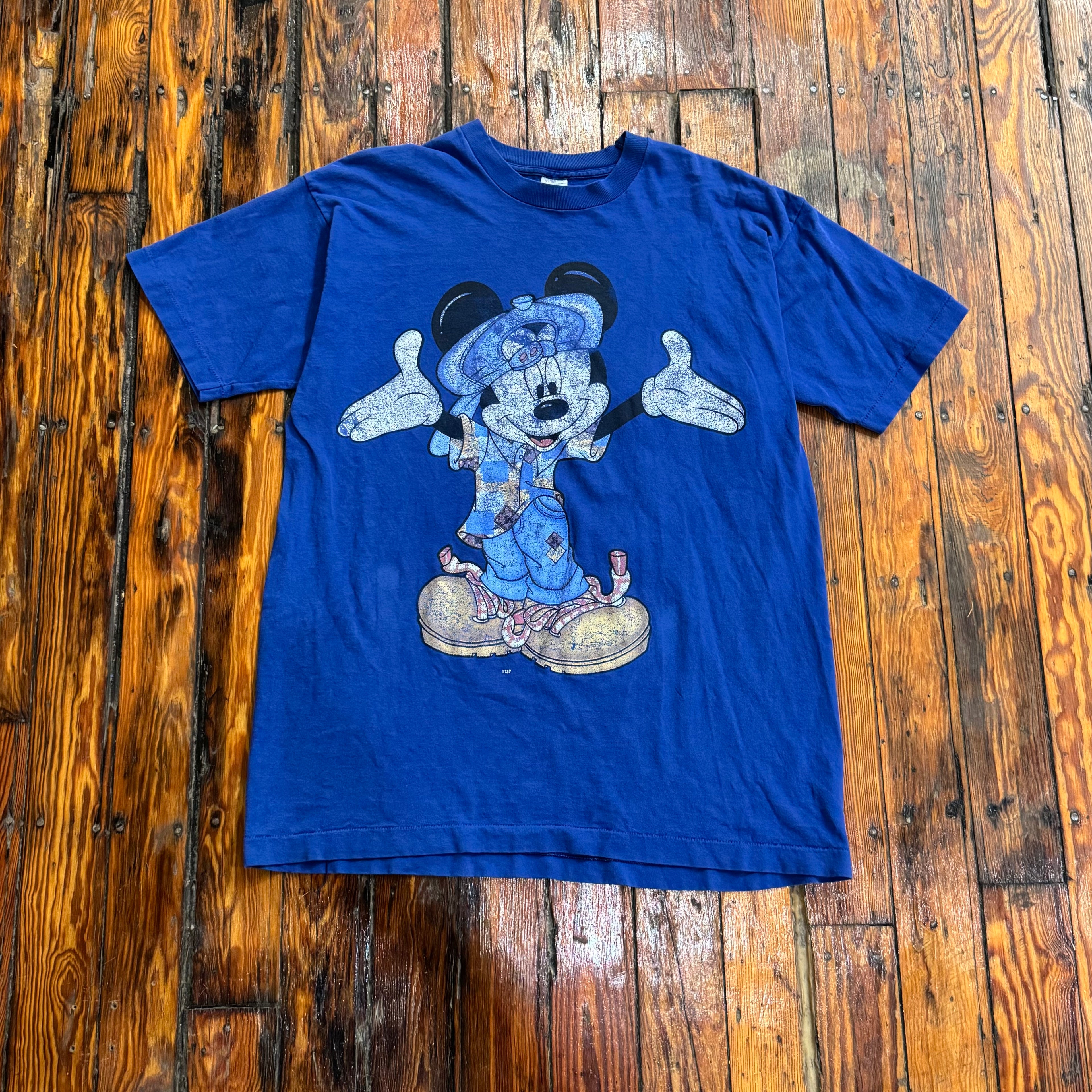 Vintage Mickey Mouse Charter T-shirt Sz XL