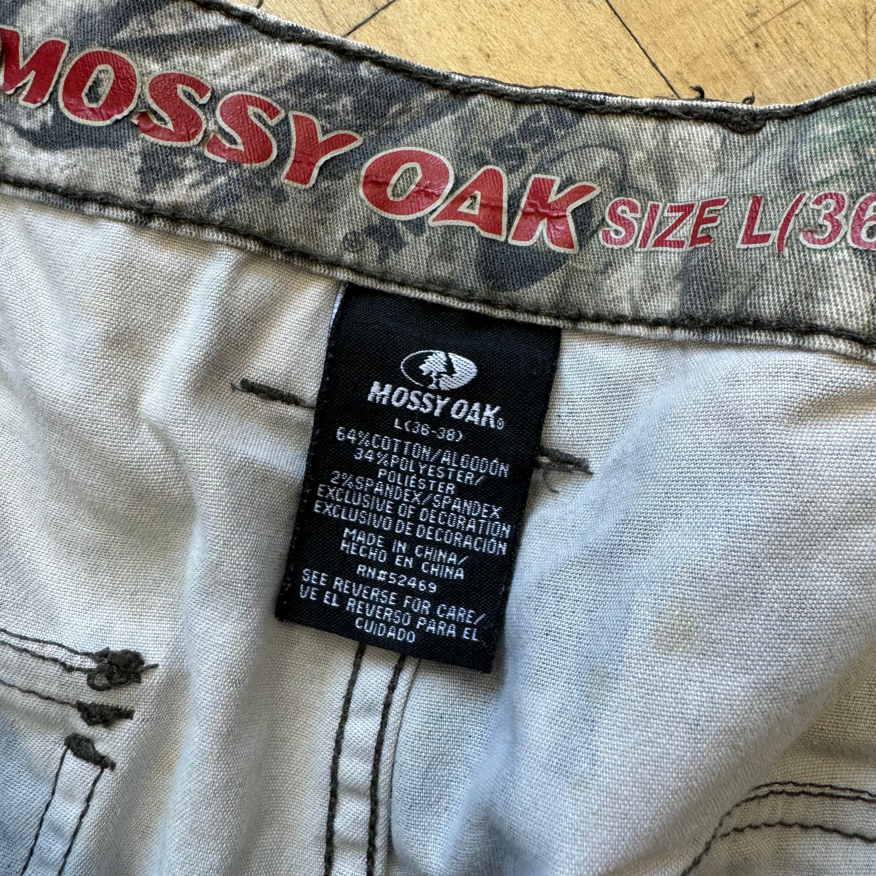 Mossy Oak Cano Cargo Pants Sz 38