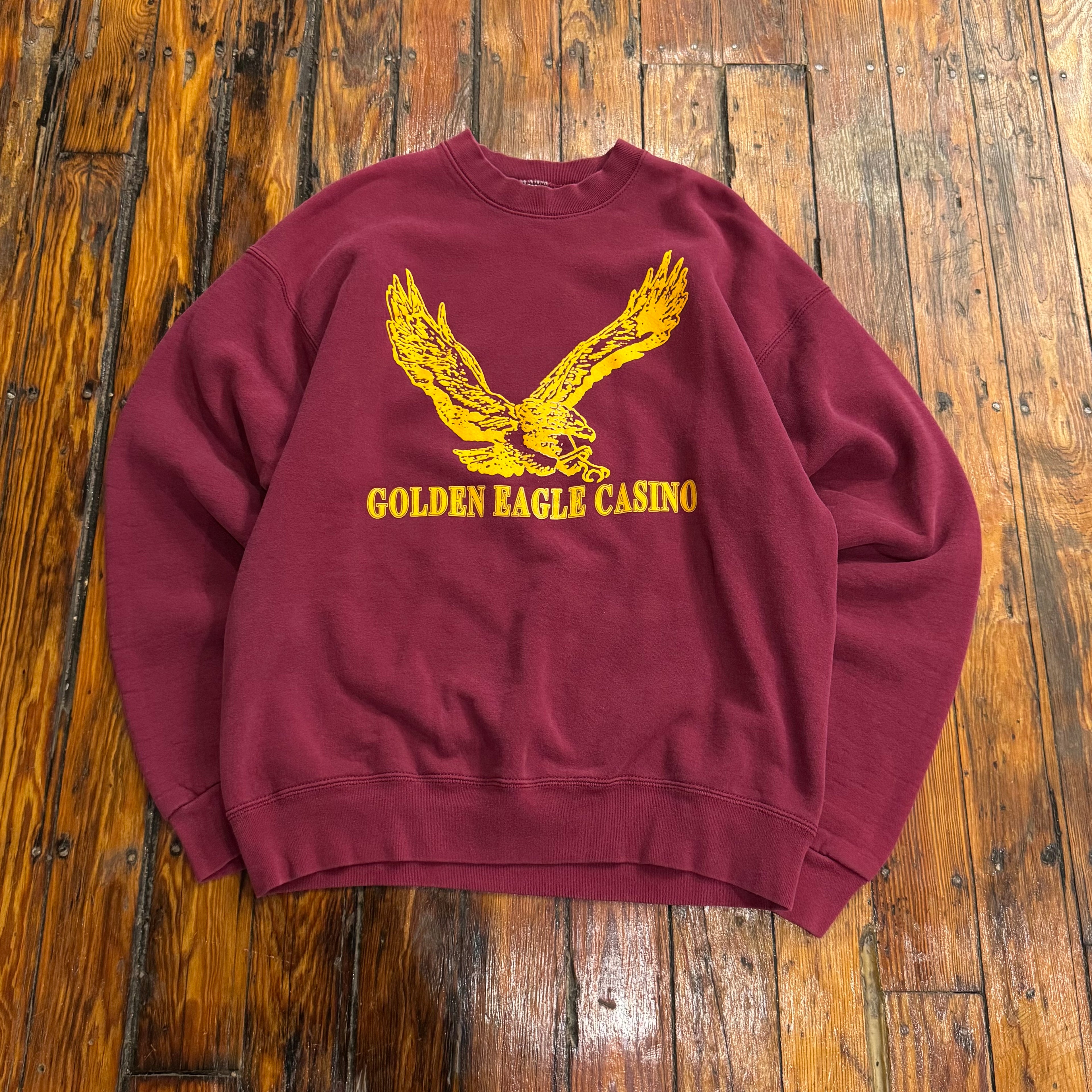 Vintage Golden Eagle Cation Crewneck Sz L