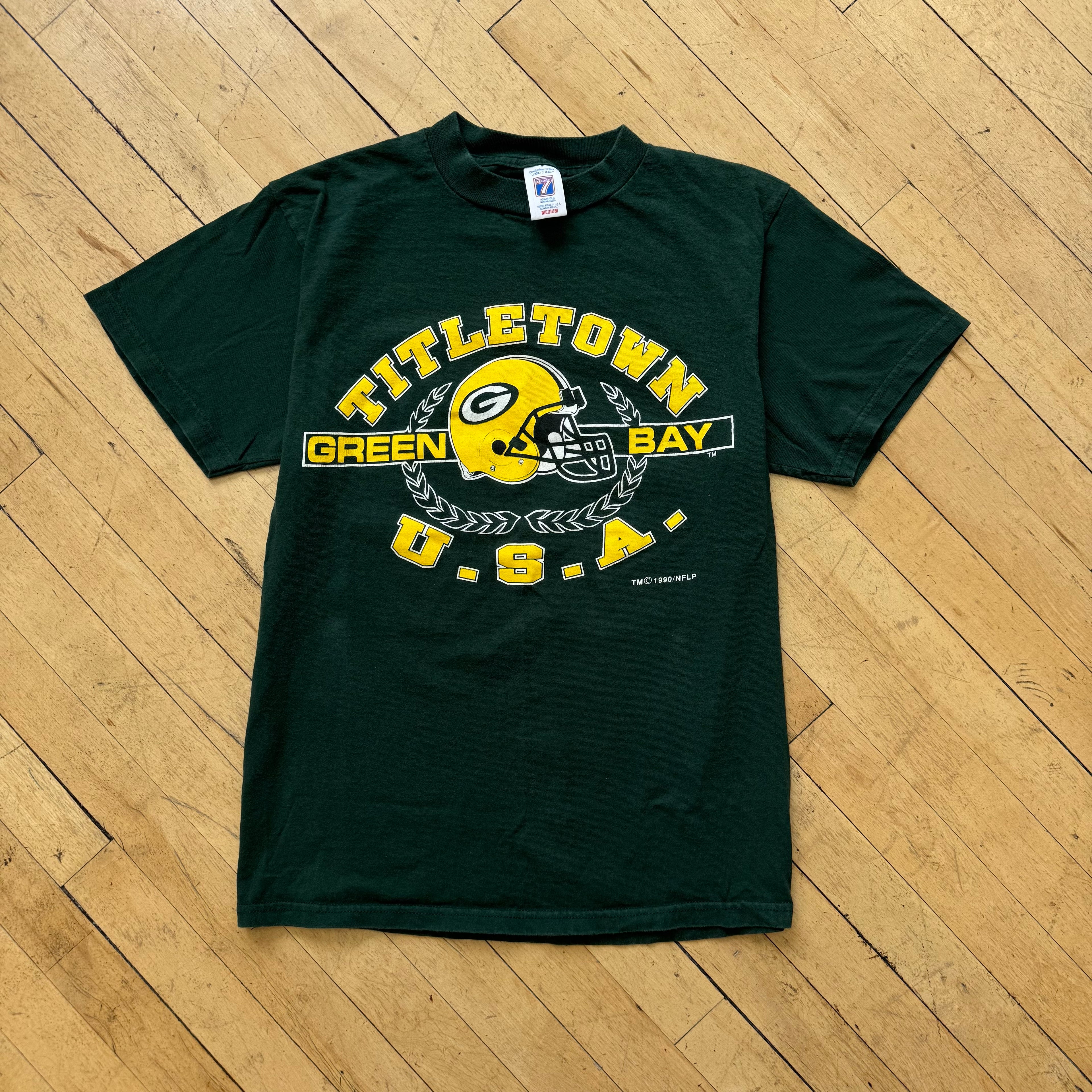 Vintage LittleTown Green Bay Packers T-shirt Sz M