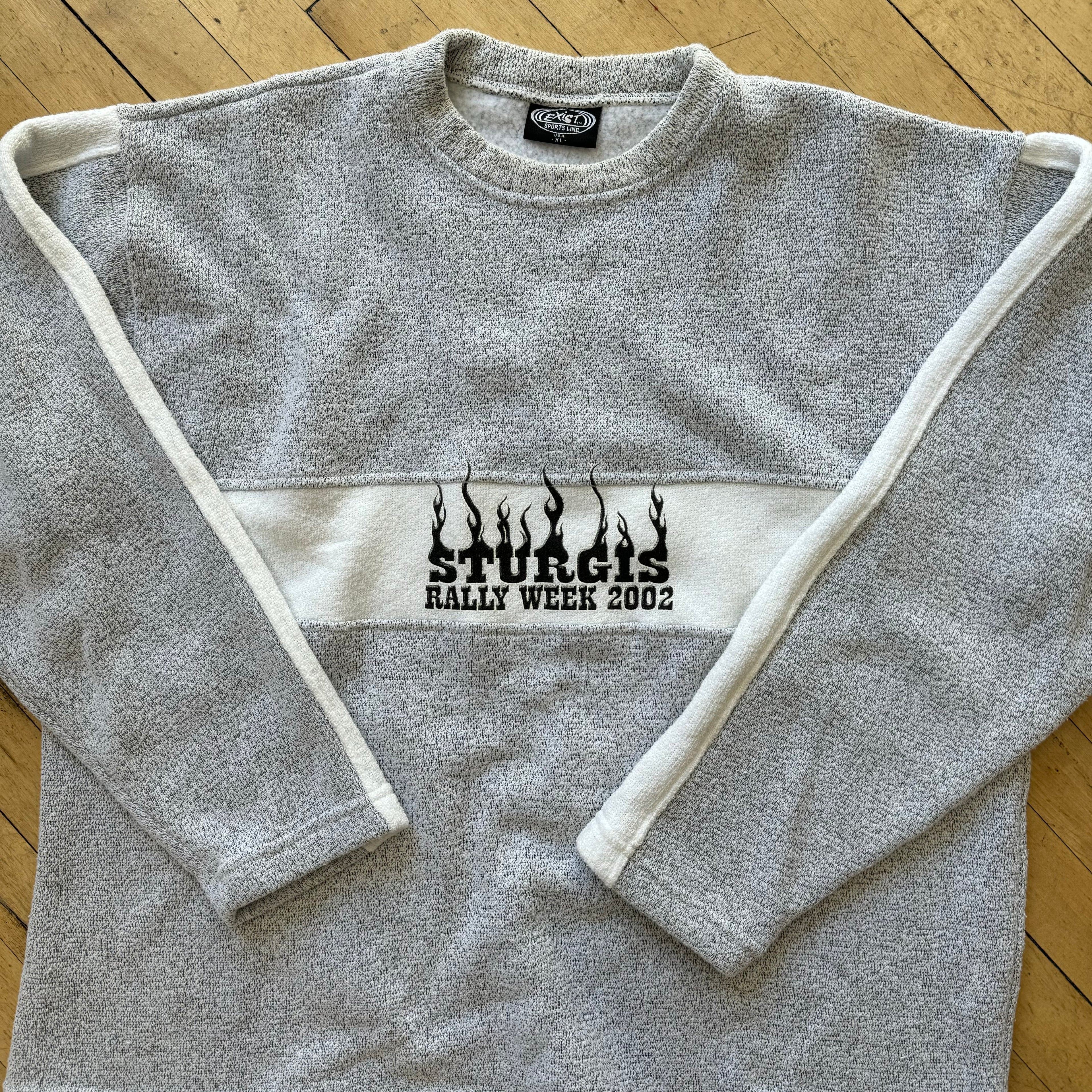 Vintage Sturgis SpellOut CrewNeck Sz XL
