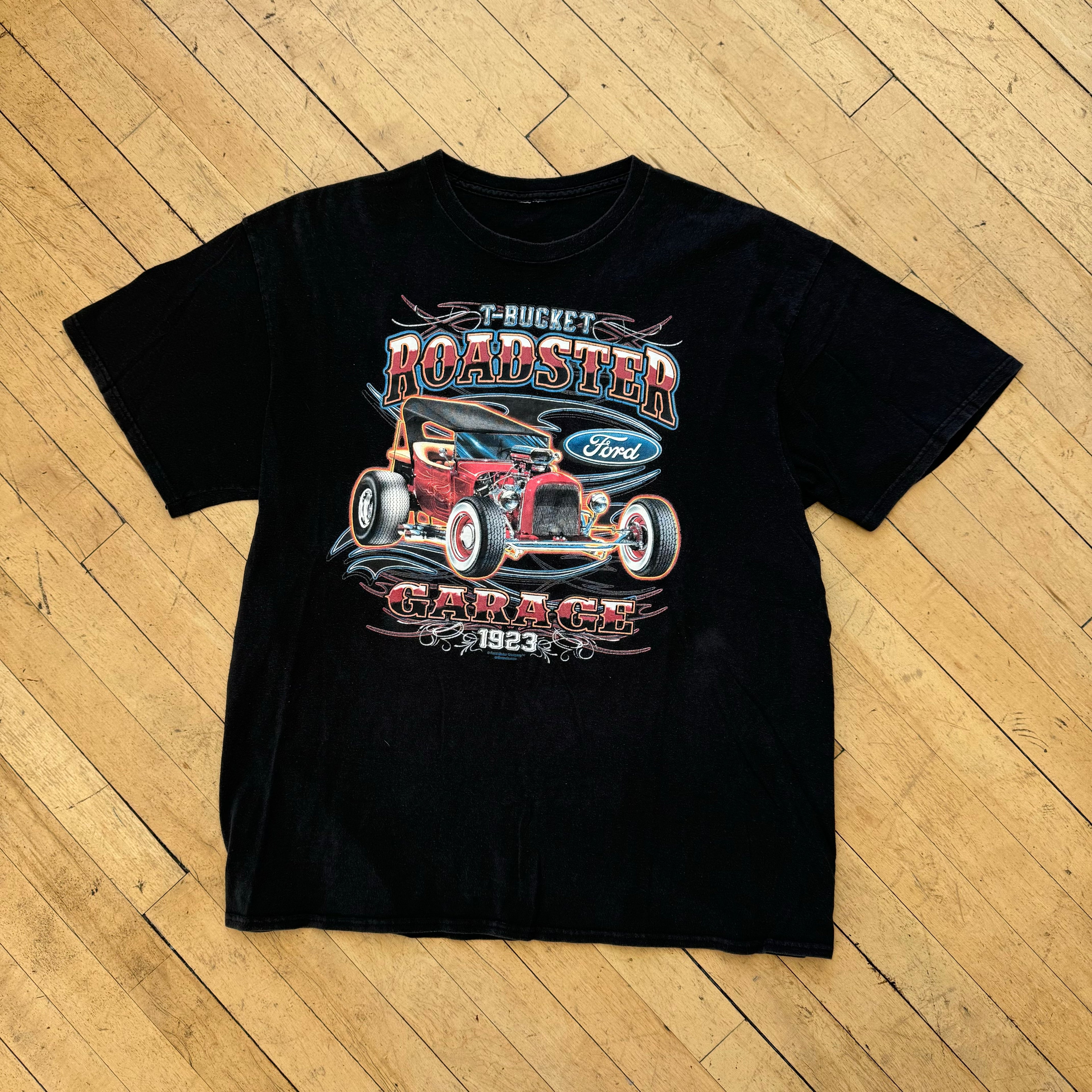 Y2K T-Bucket Roadster T-shirt Sz XL