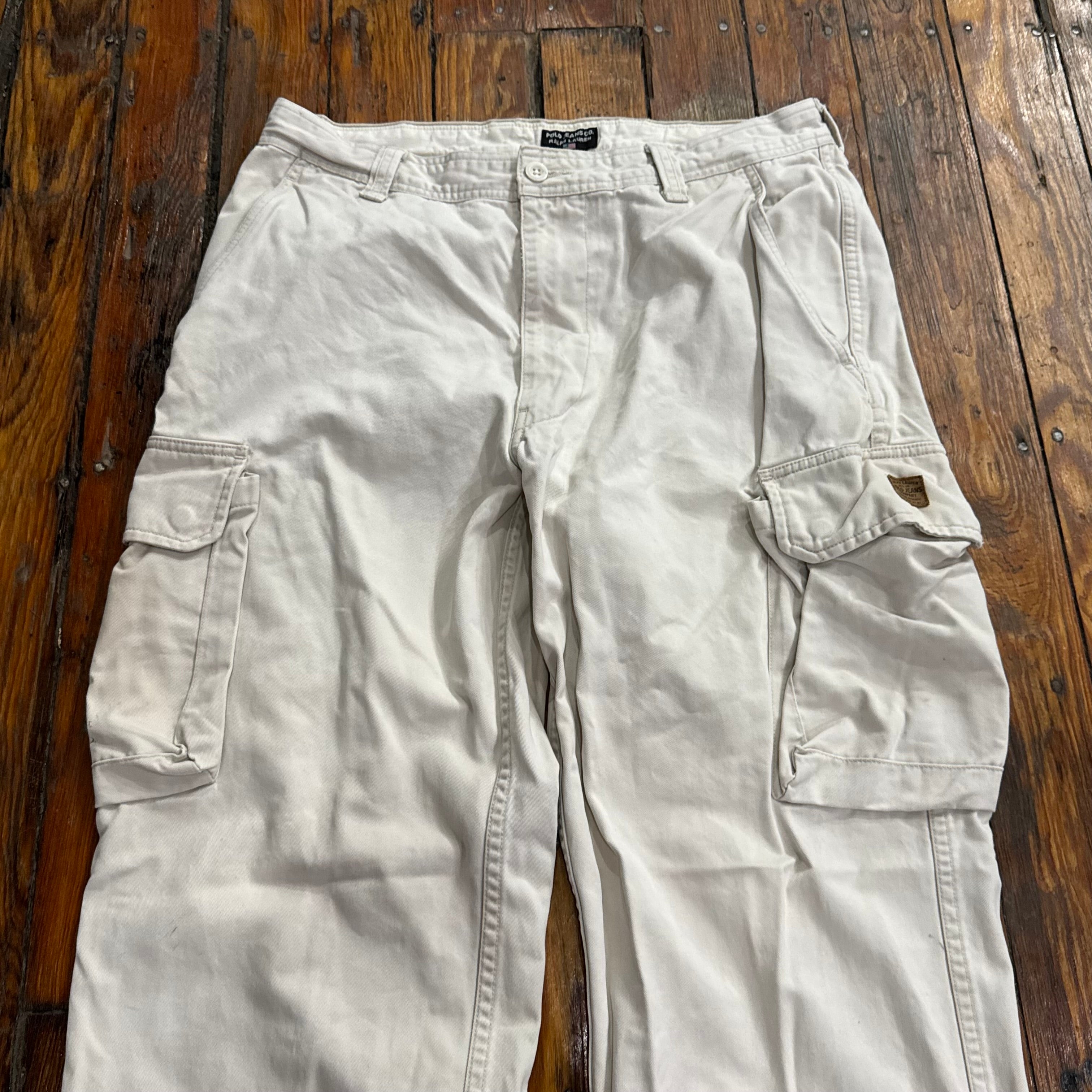 Vintage Polo Ralph Lauren Cargo Pants Sz 34x30