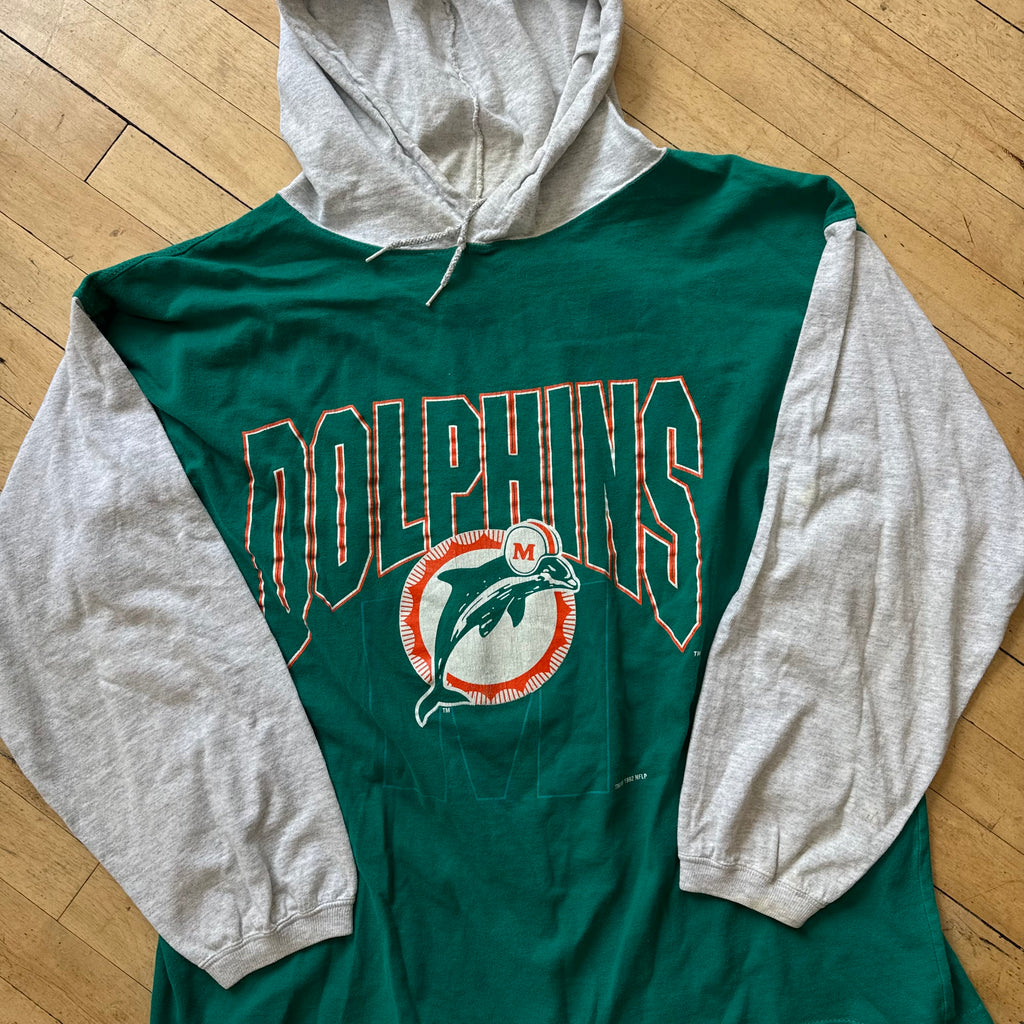 Vintage Miami Dolphins Hoodie Sz XL