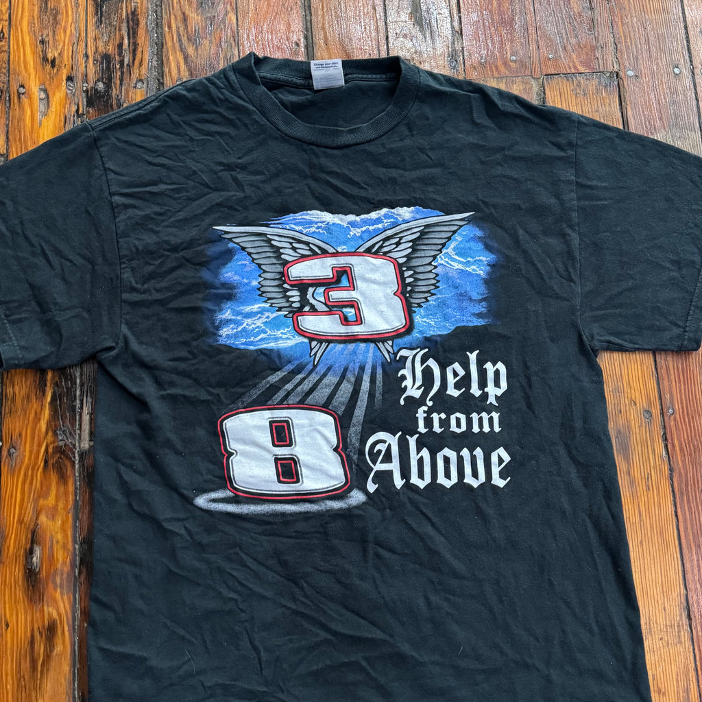 Vintage Help From Above Nascar T-shirt Sz L