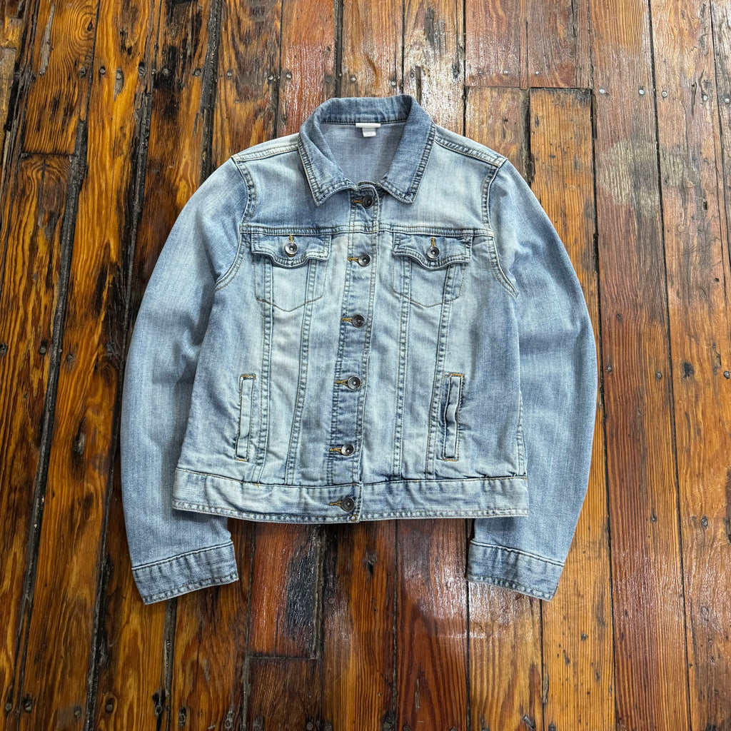 Y2K Denim Jean Jacket Sz S