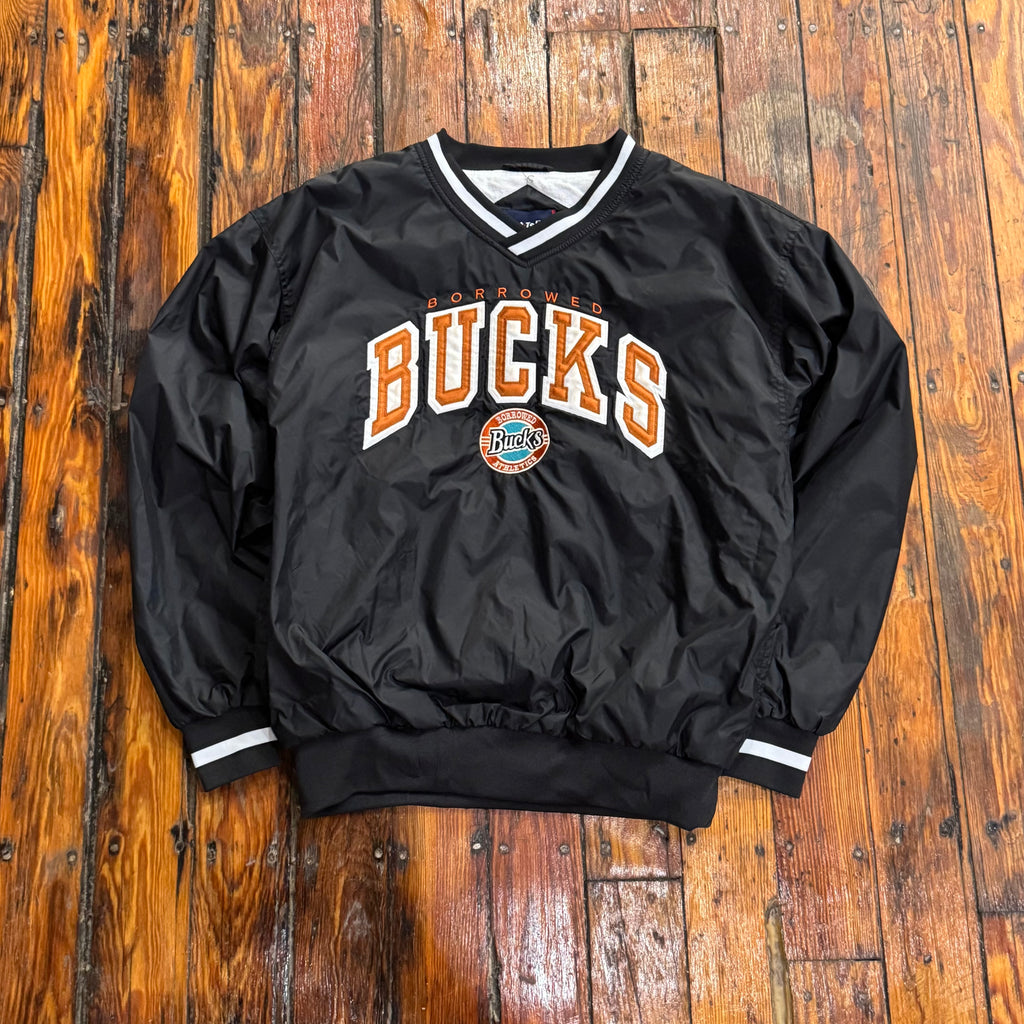 Vintage Borrowed Bucks Pull Over Jacket Sz S