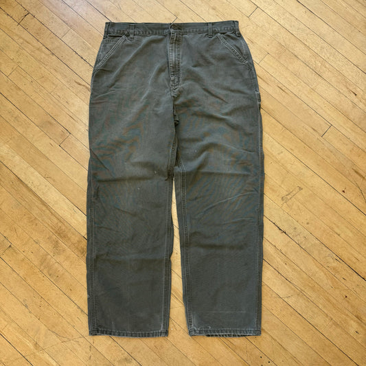 Vintage Olive Carhartt Cargo Jeans Sz 40x32