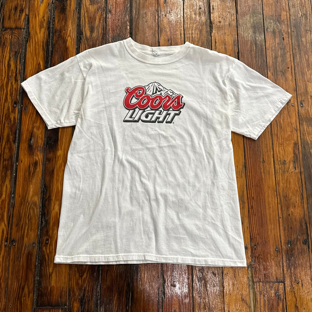 Vintage Coors Light Logo T-shirt Sz M