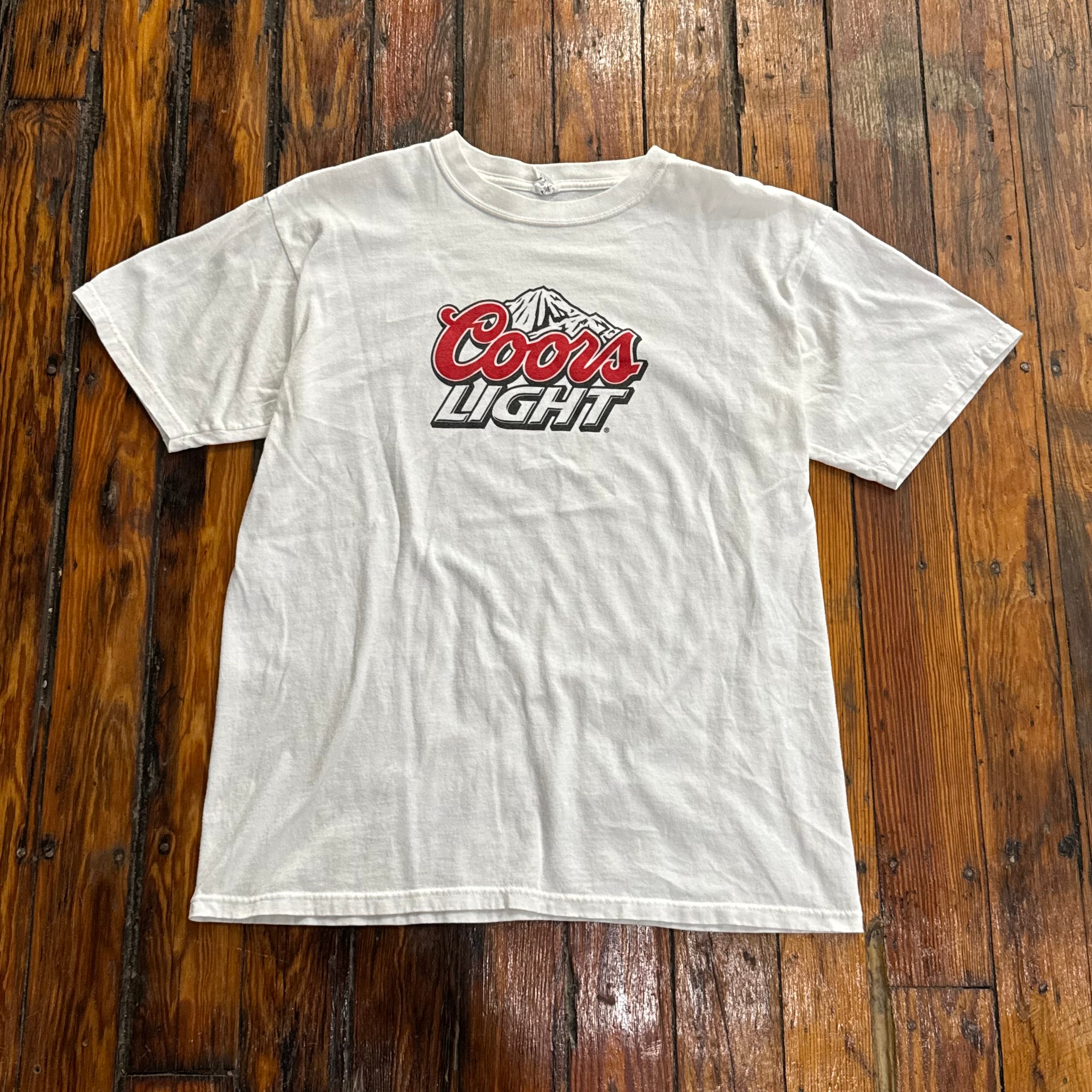 Vintage Coors Light Logo T-shirt Sz M