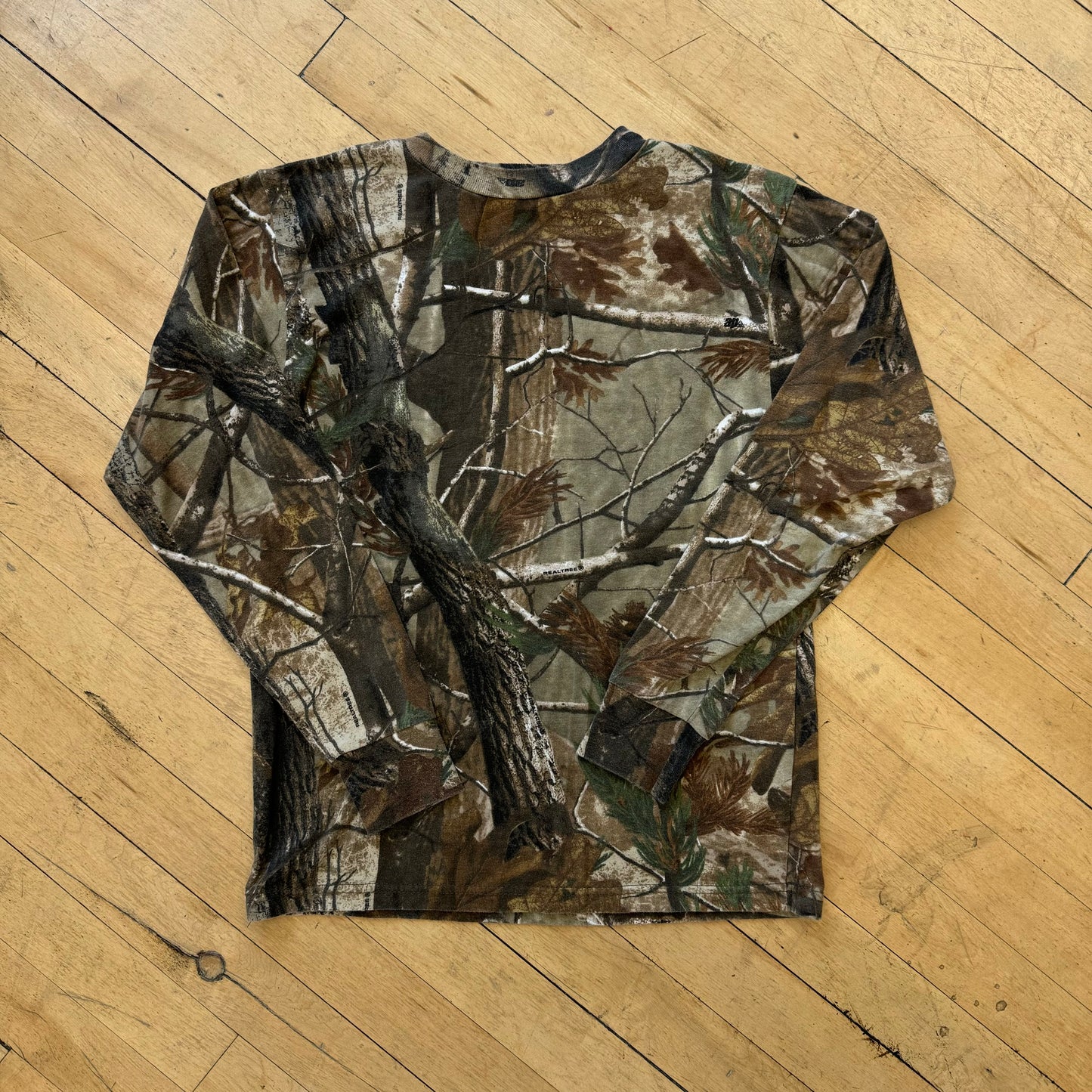 Ranger camo Long sleeve T-shirt Sz S