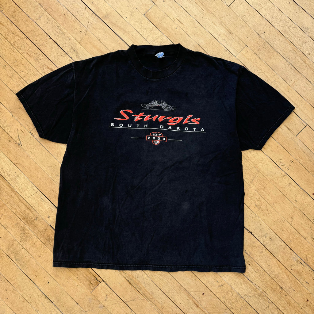 Vintage Sturgis South Dakota 60tg Anniversary T-shirt Sz XXL