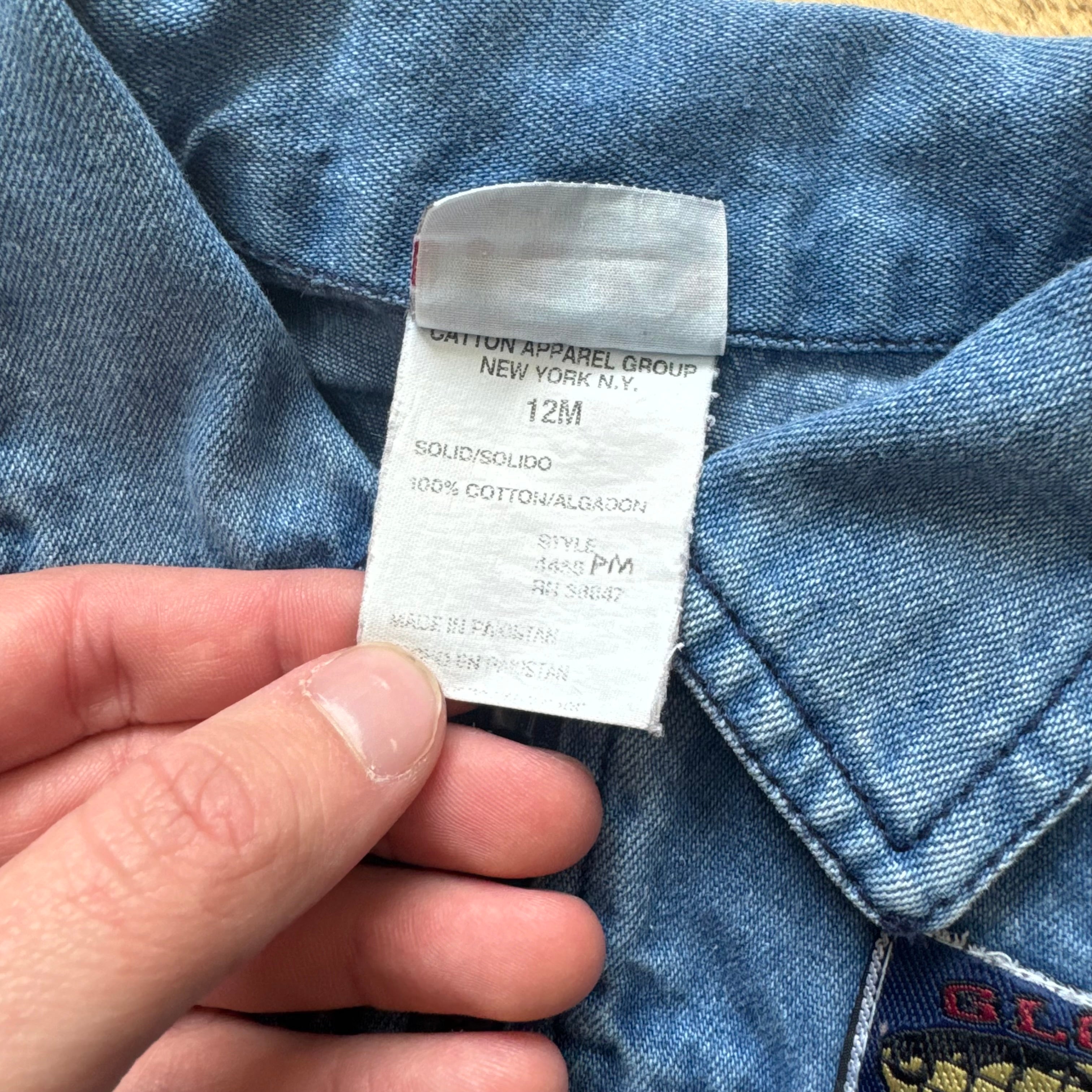 Vintage Denim Jacket Sz 12 MTHS