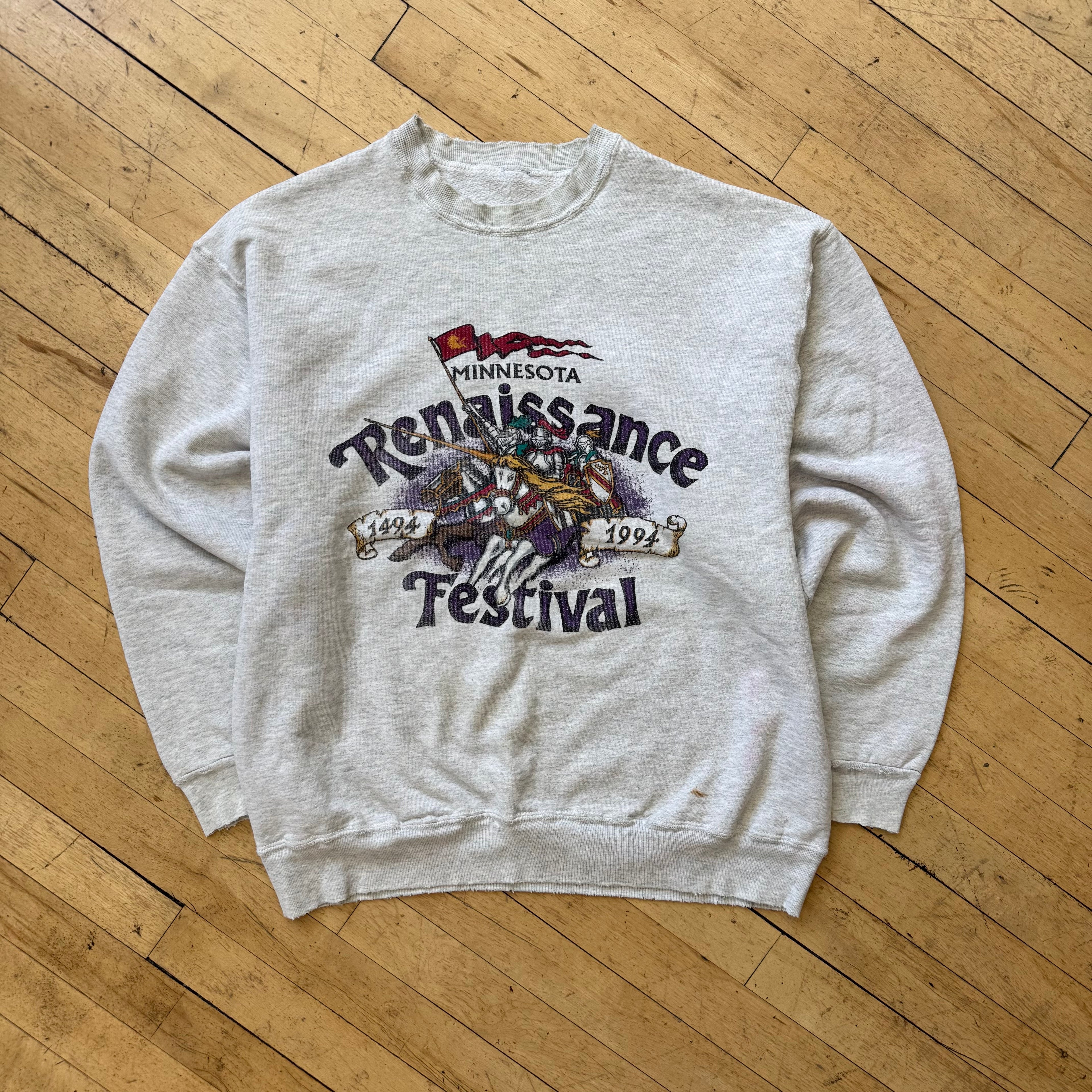 Vintage Minnesota Renaissance Festival CrewNeck Sz M