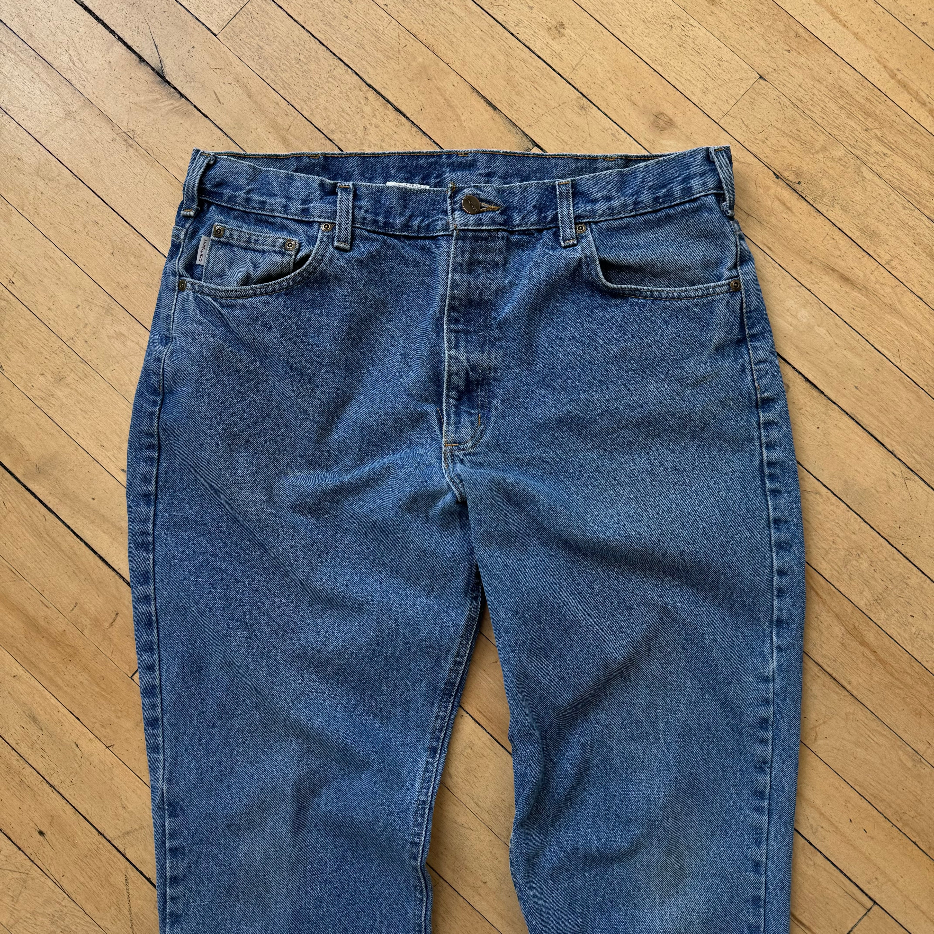 Vintage Carhartt Denim Jeans Sz 36x34