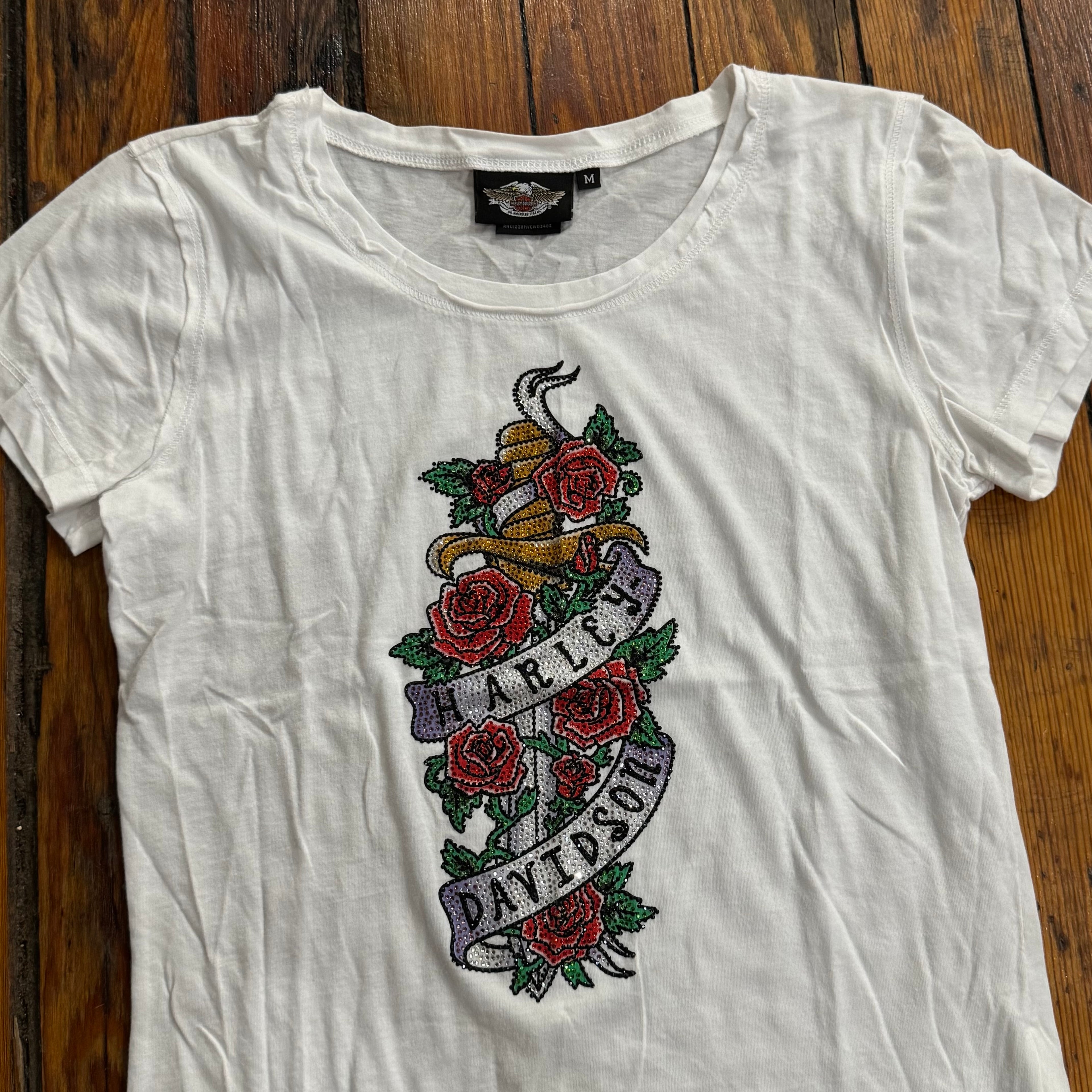 Vintage Harley Davidson Ed Hardy T-shirt Sz M