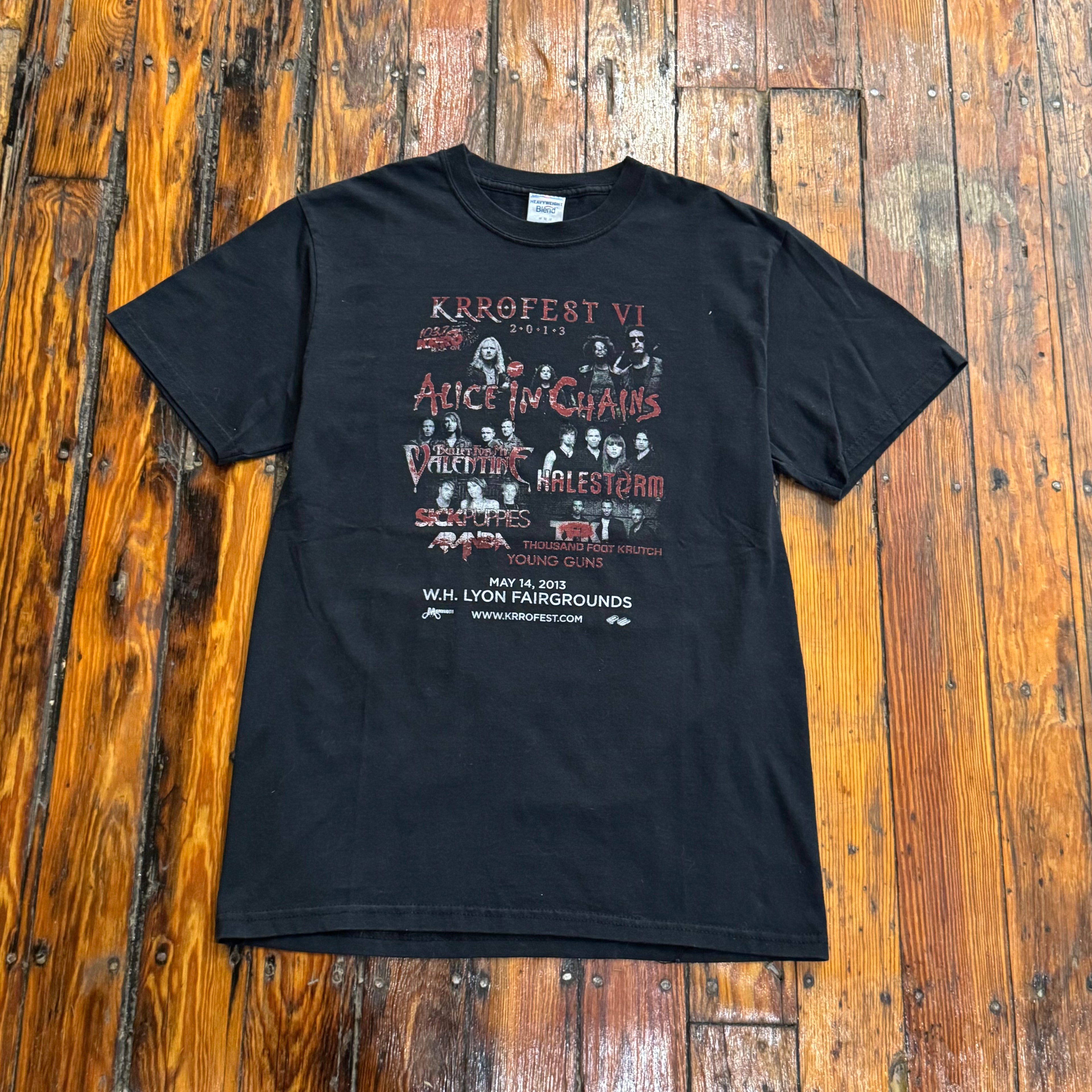 Y2K Krrofest VI Music T-shirt Sz M