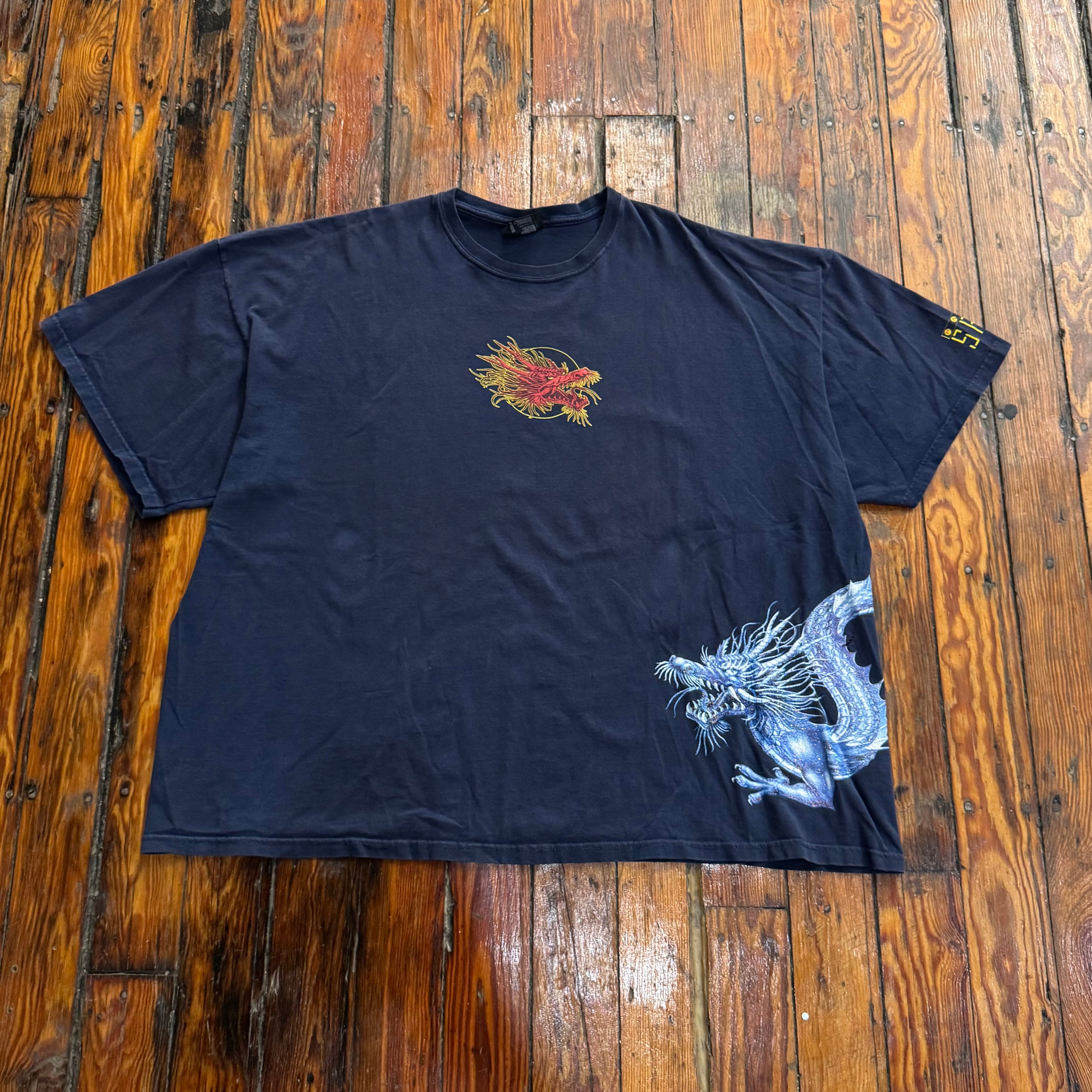 Vintage No Boundaries Dragon T-shirt Sz XXL
