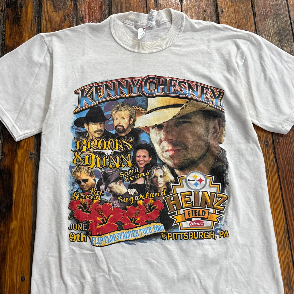 Y2K Kenny Chesney Tour T-shirt Sz M