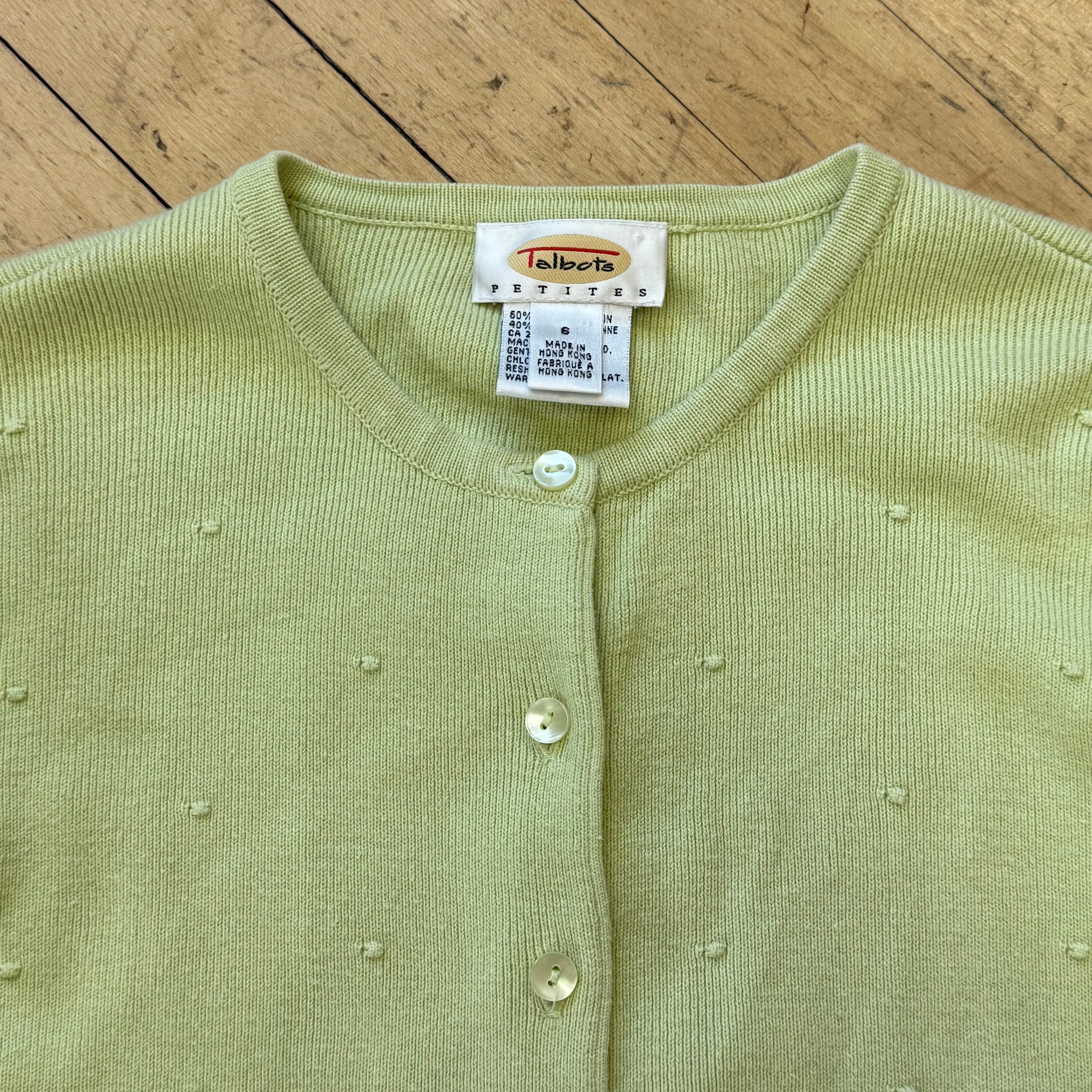 Vintage Sweater Cardigan Sz S