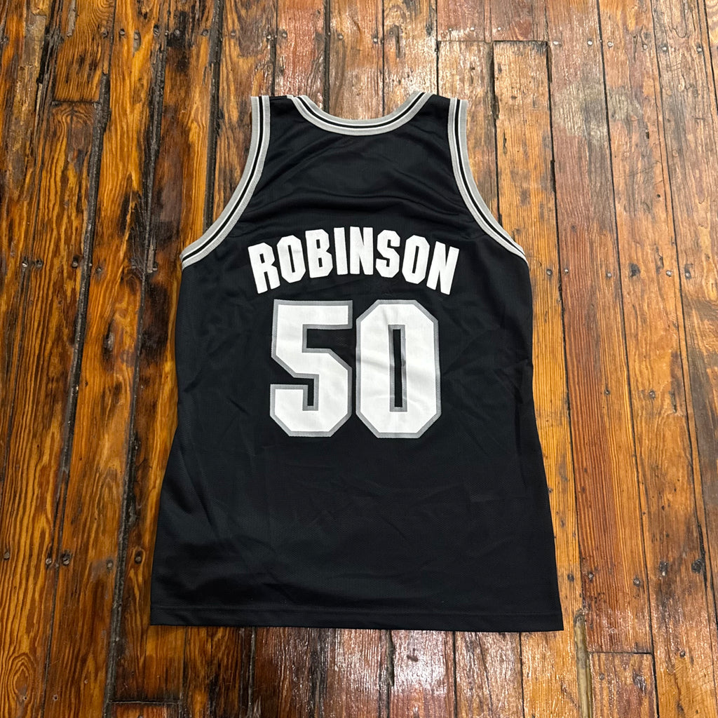 Vintage Champion Spurs Robison Jersey Sz 44