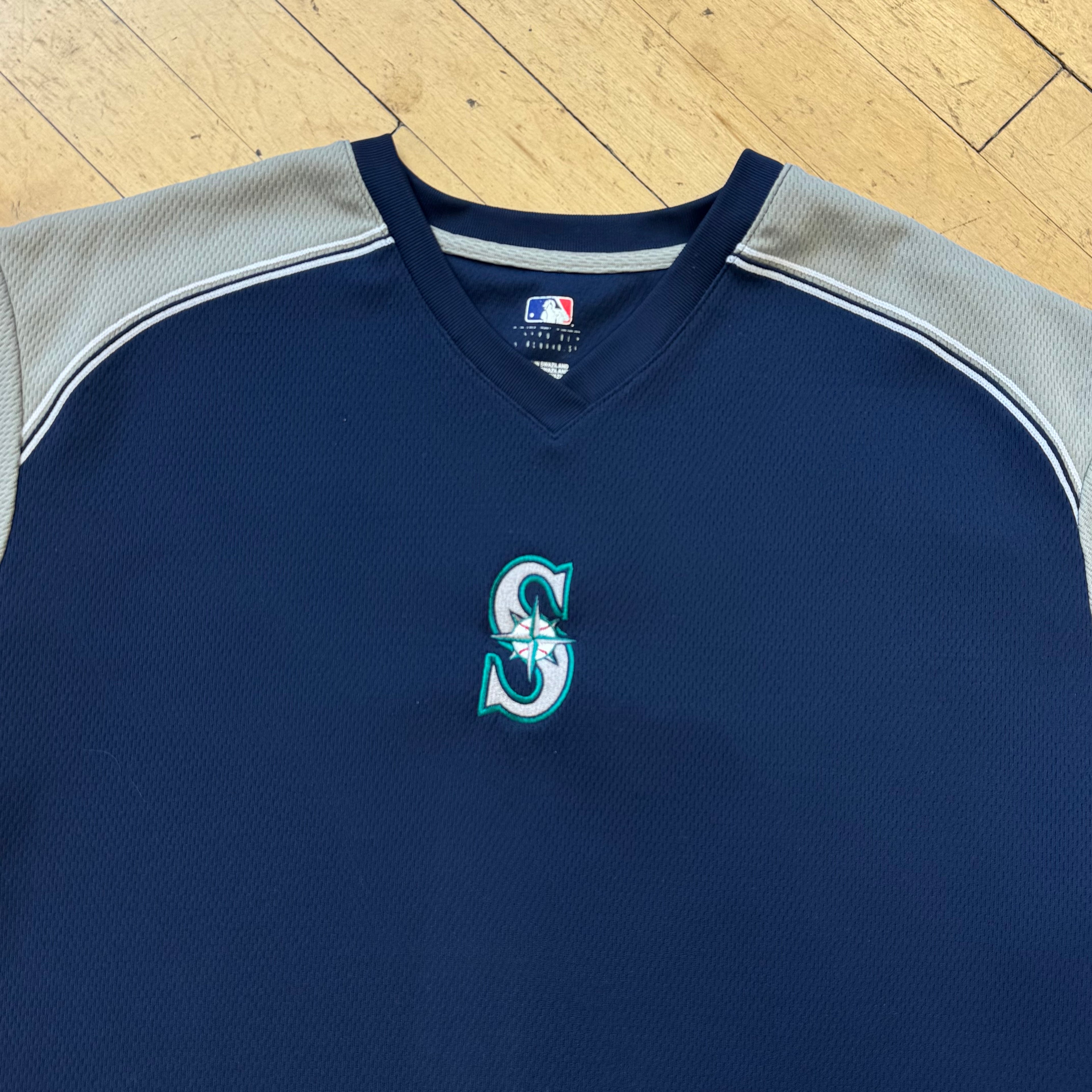 Vintage Seattle Mariners Jersey T-shirt Sz XL