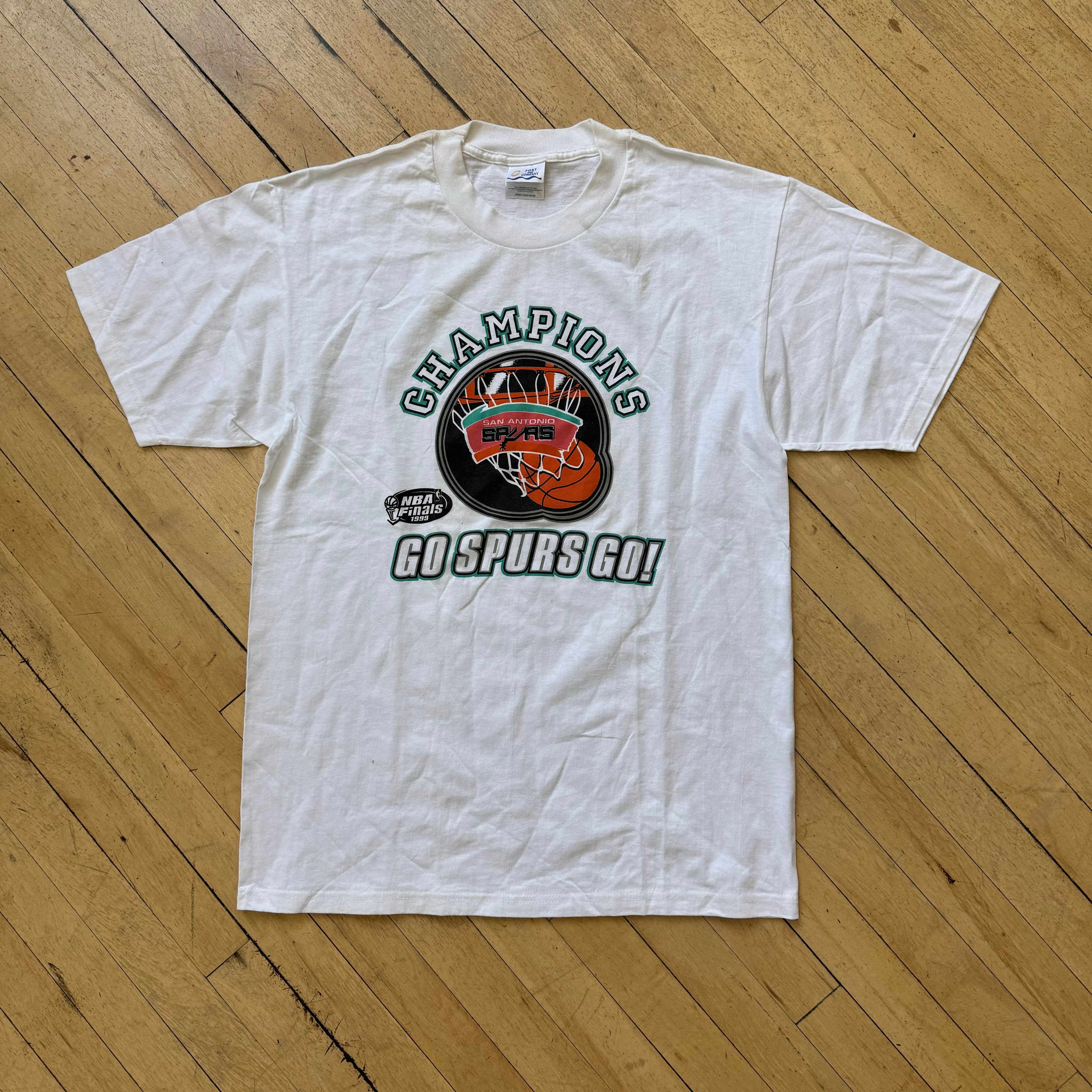 Vintage San Antonio Spurs Champions T-shirt Sz L
