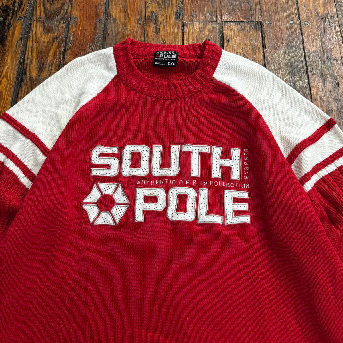 Y2K SouthPole Knit Sweater Sz XXL