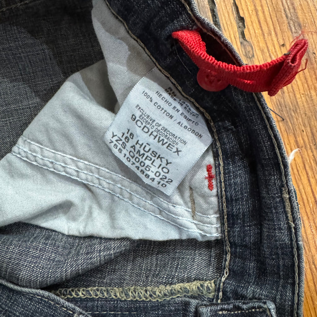 Vintage Wrangler Cargo Denim Jeans Sz 16