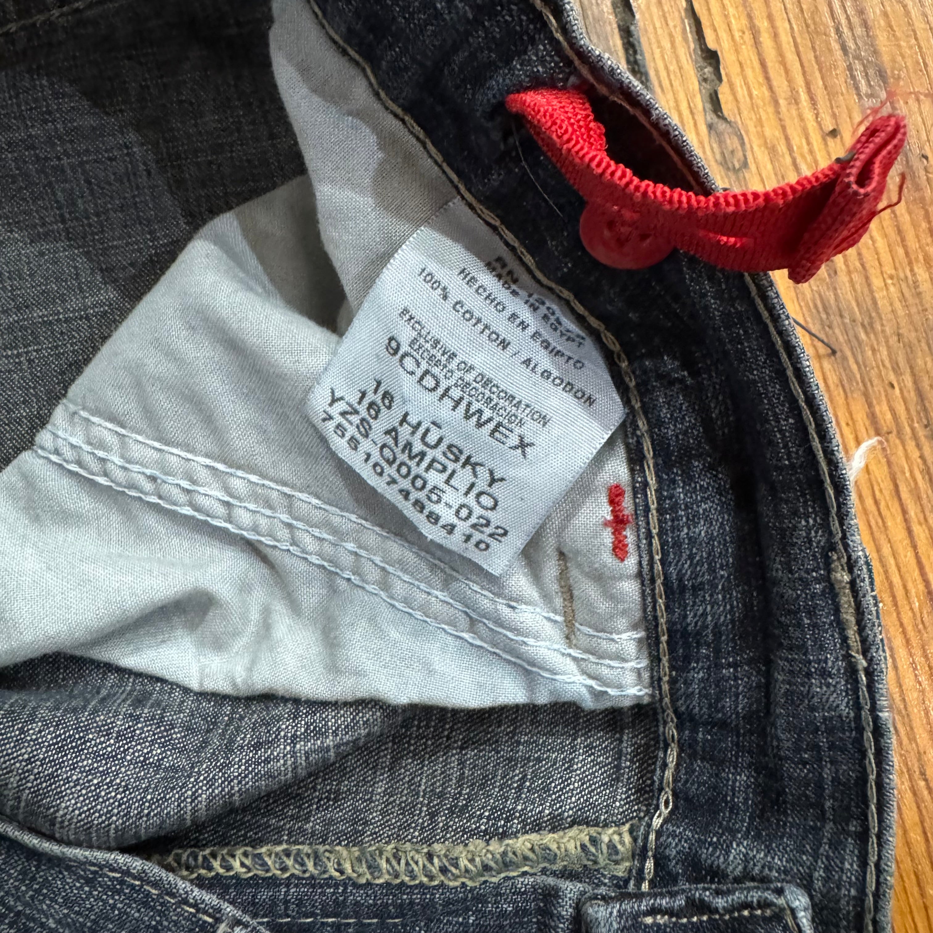 Vintage Wrangler Cargo Denim Jeans Sz 16
