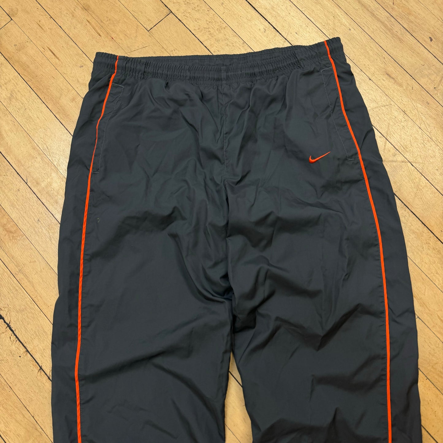 Vintage Nike Orange Stripe TrackPants Sz M