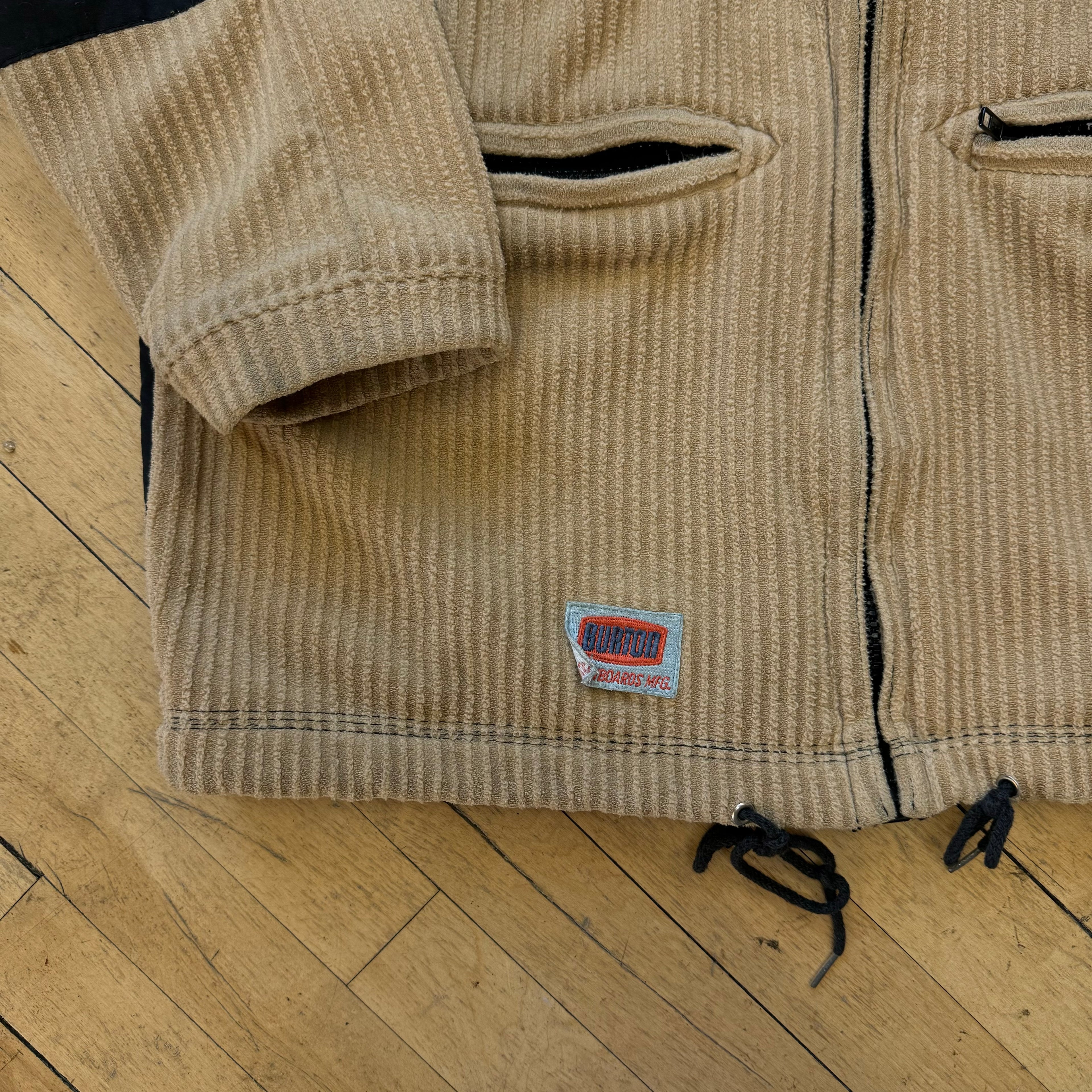 Vintage Corduroy Burton Ski Jacket Sz S/M