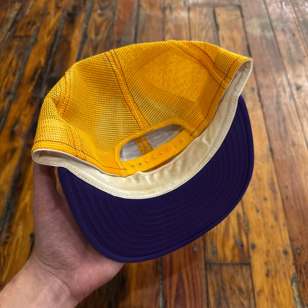 Vintage Minnesota Vikings Lined Trucker SnapBack Hat